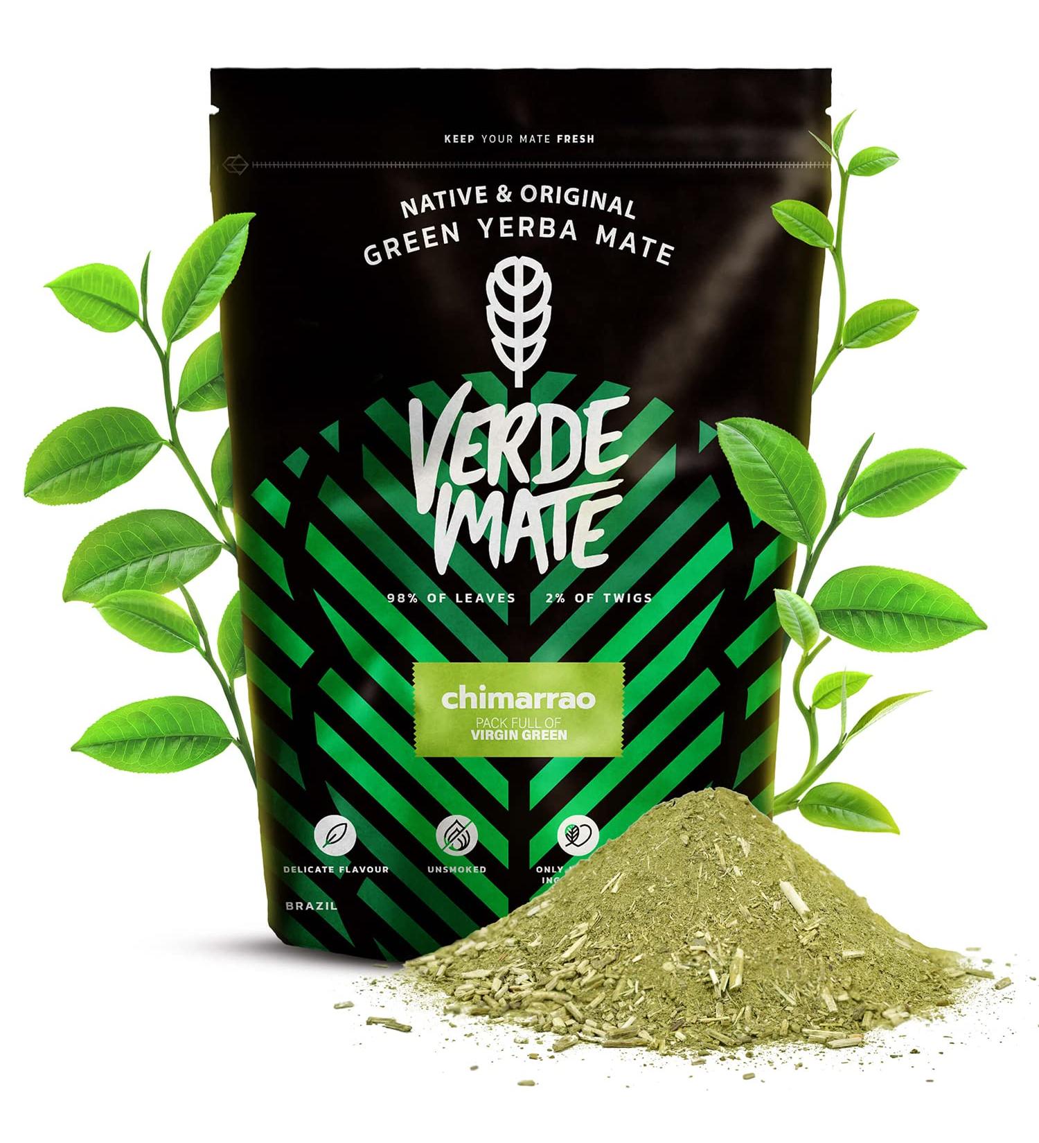 Verde Mate Chimarrao 500g: Extra Dusty Yerba Mate Tea from Brazil - Stimulating, Unsmoked, Vegan, Gluten-Free - Buy Online on GoSupps.com