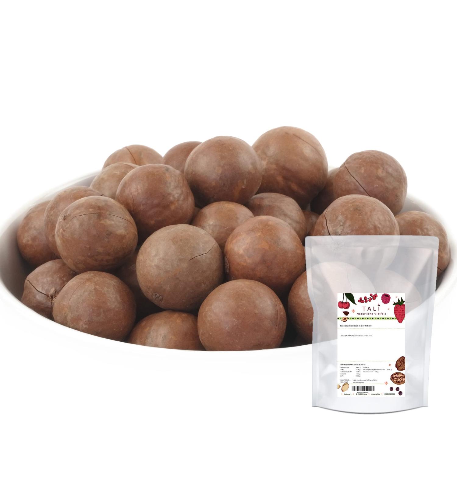 Tali Macadamia Nuts in Bowl - 1kg | Premium Quality Gourmet Nuts | International Shipping Available - Buy Online on GoSupps.com