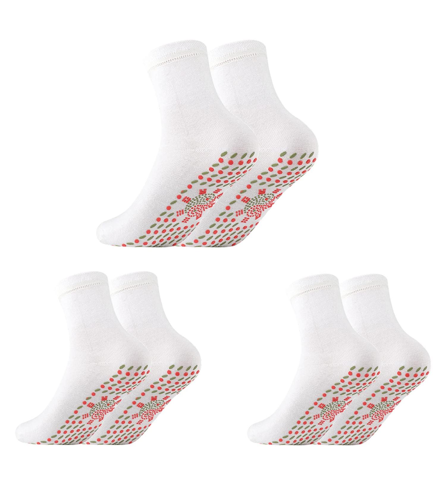 Shop Magnetic Thermosocken - Self-Heating Tourmaline Socks for Men & Women | Anti-Fatigue Foot Warmers - 1/2/3 Piece Set - Buy Online on GoSupps.com