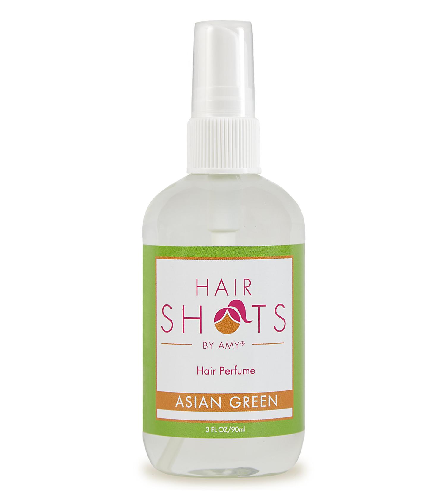 Hair Shots Asian Green Perfume Quality Heat Activated 3 oz Hair Fragrance