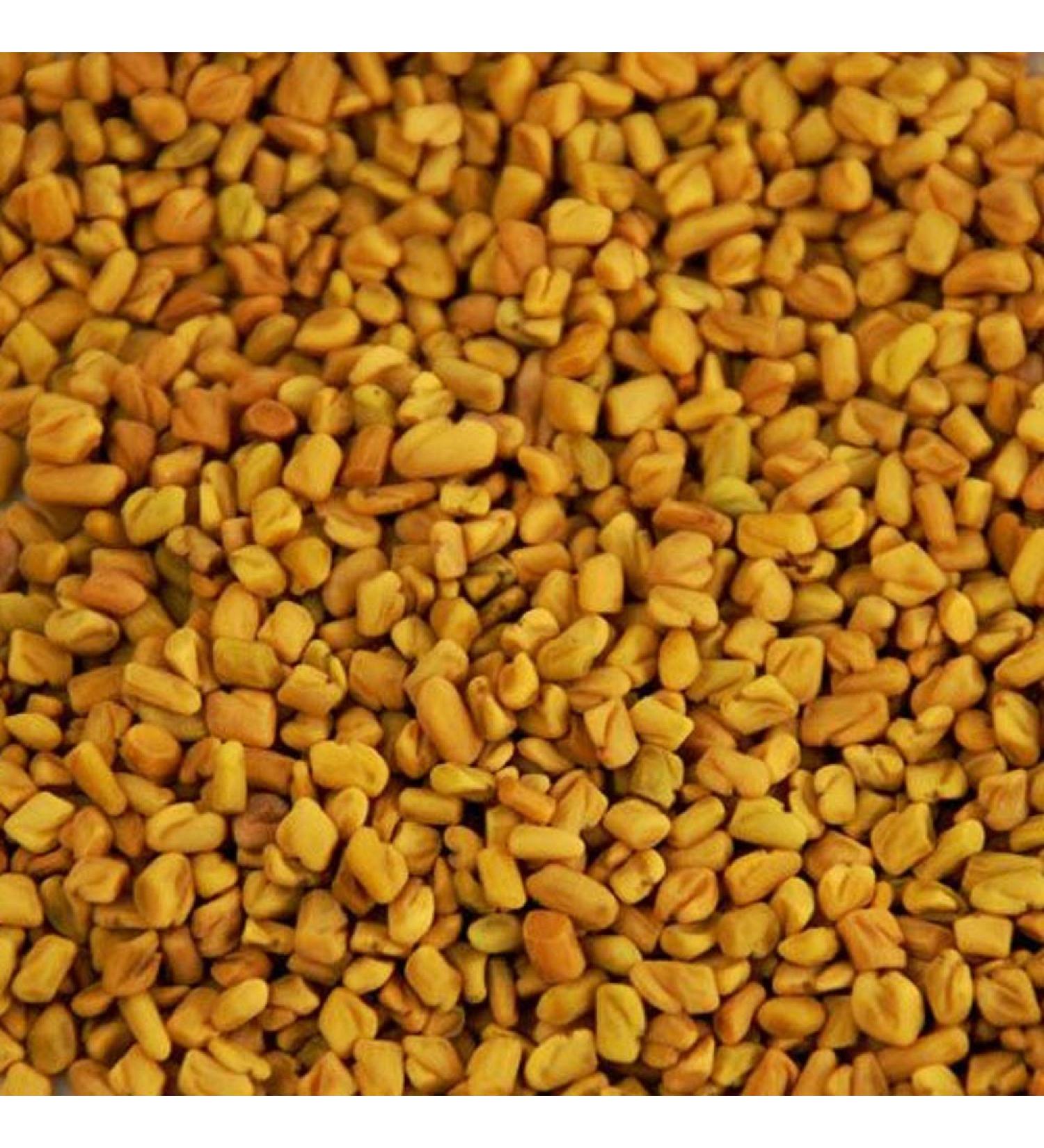 Organic Fenugreek (Methi) Seeds Whole 500g. Certified to EU Organic Standards