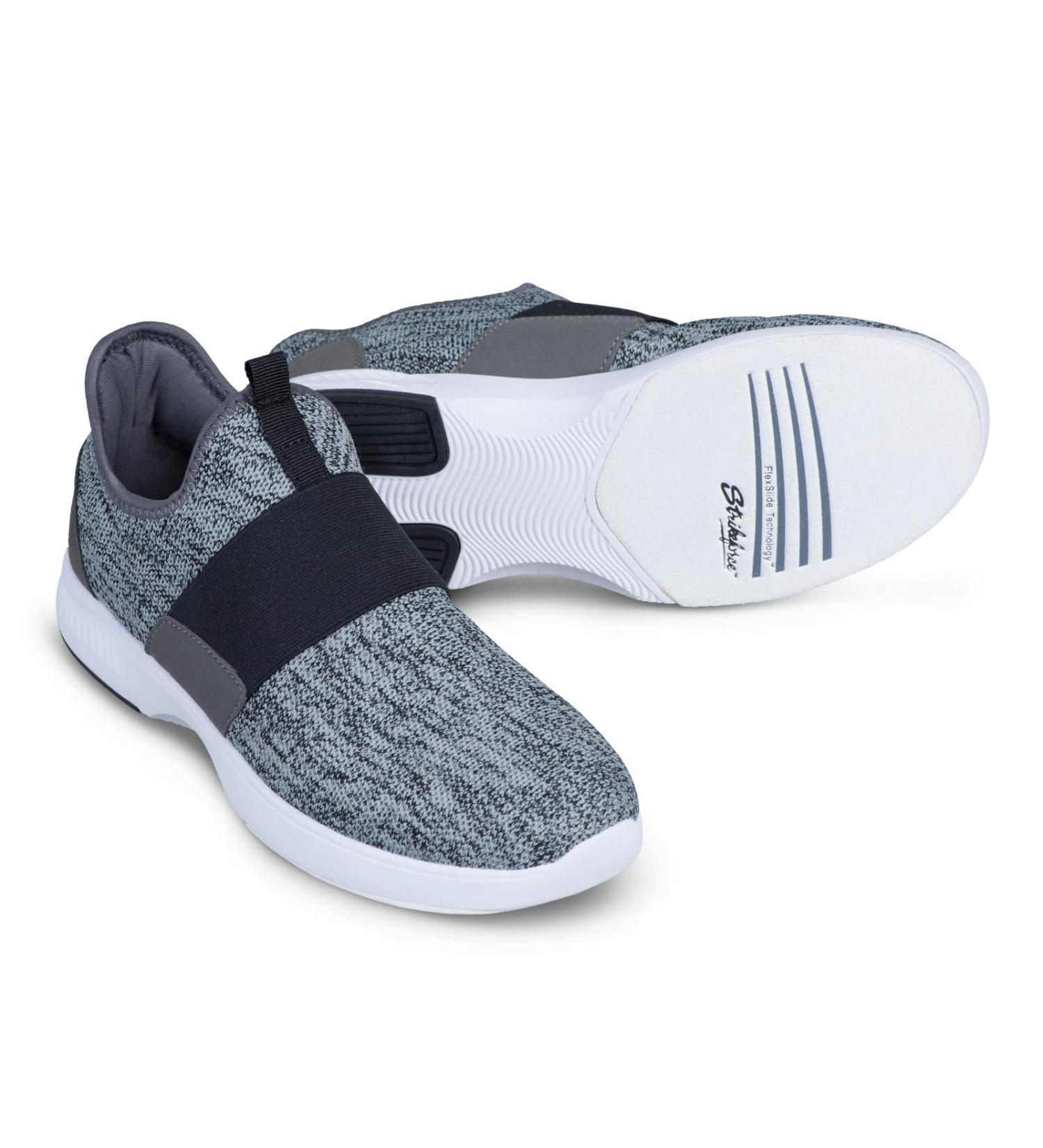 KR Strikeforce Newport Men's Bowling Shoes - FlexSlide Technology - Size 13 Charcoal - Buy Online on GoSupps.com