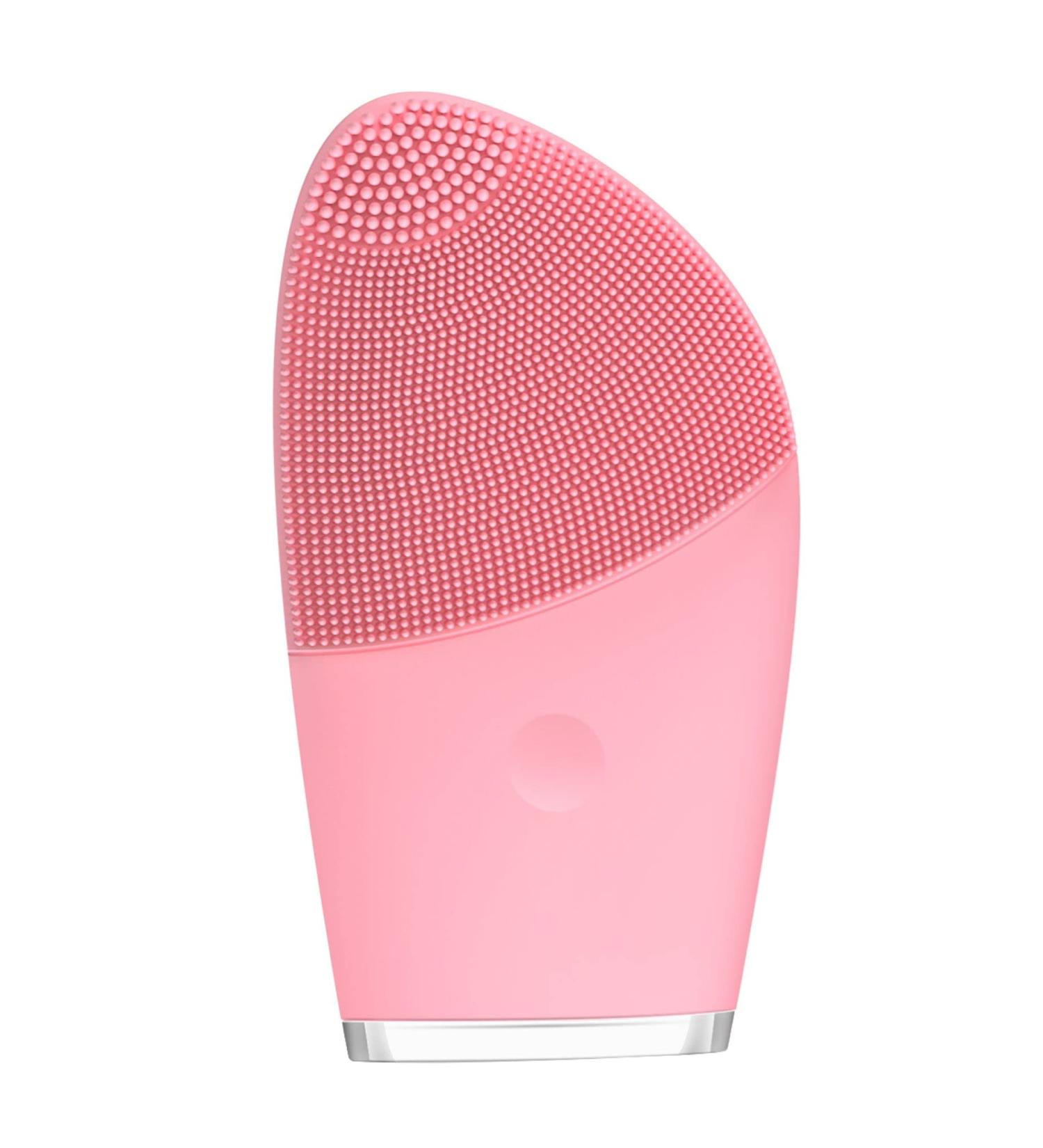 Rechargeable Powered Facial Cleansing Brush | 3 Speeds for Customizable Deep Cleansing, Exfoliation, and Massage | Waterproof | Suitable for All Skin Types - Buy Online on GoSupps.com