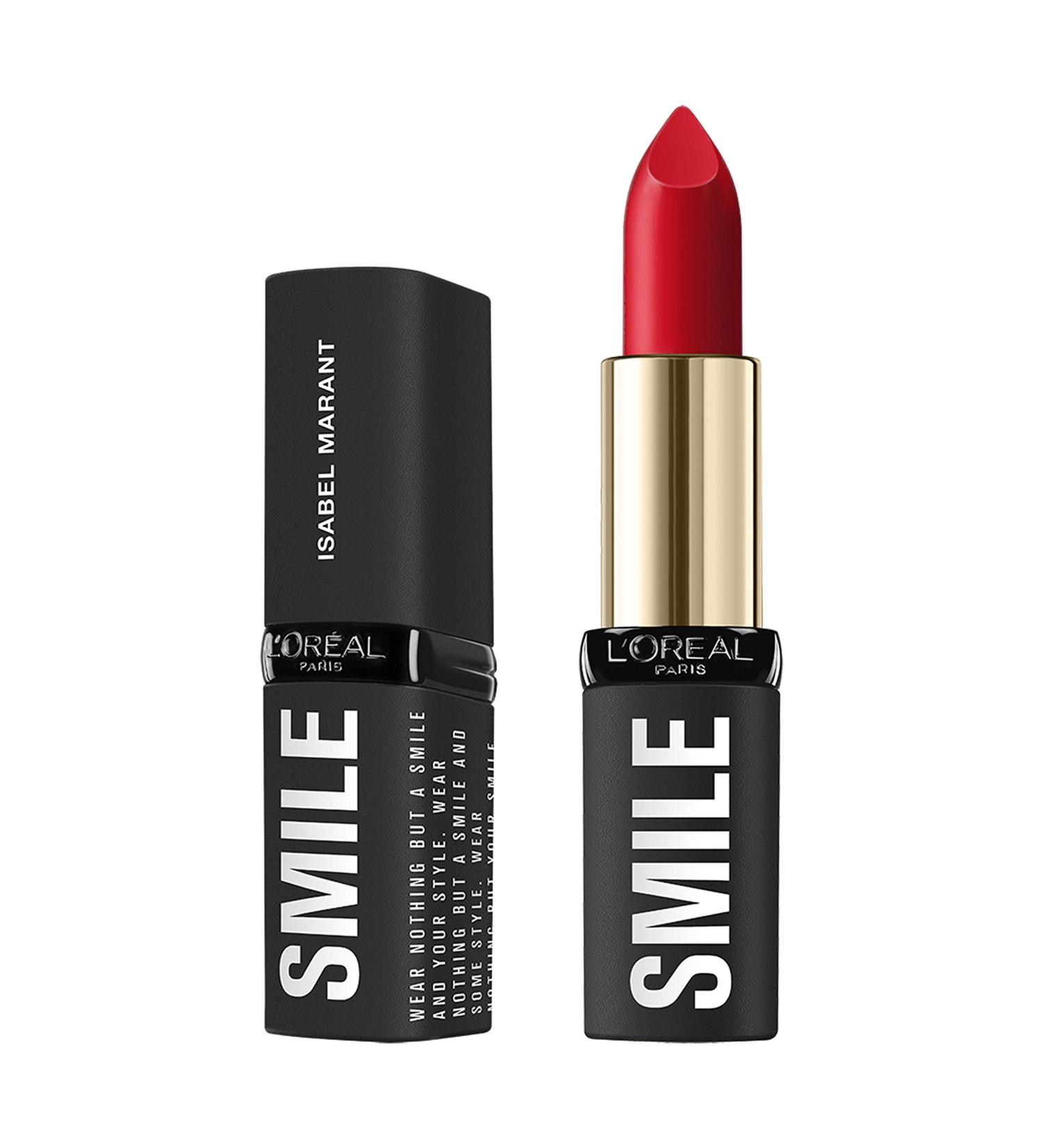 L'Or al Paris Isabel Marant SMILE LIPSTICK Palais Royal | Nourishing Lipstick for Full Healthy Lips - 4g - Buy Online on GoSupps.com