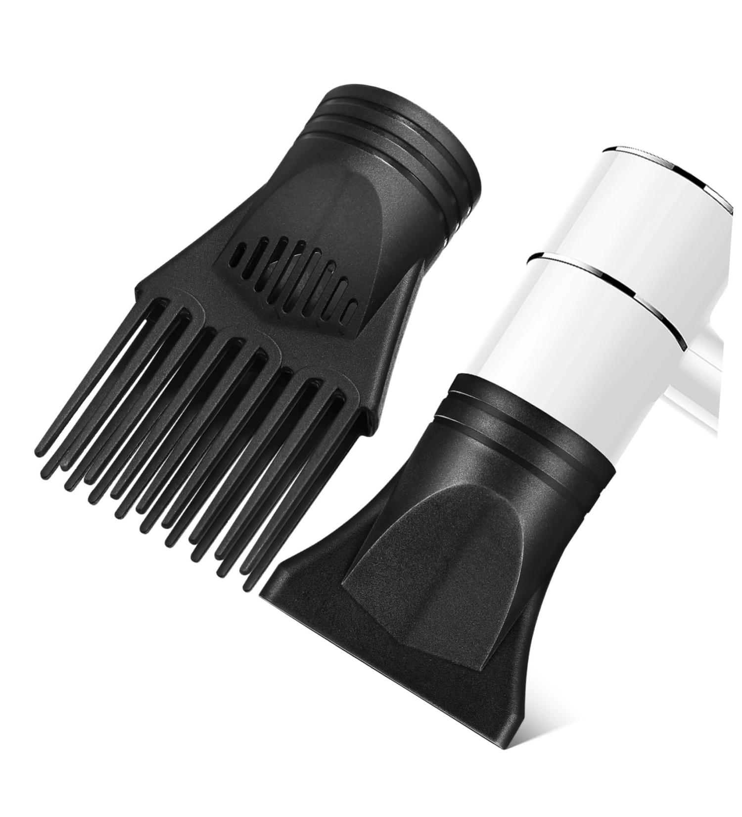 WOONEKY 2 Pcs Hair Dryer Nozzle Hair Dryer Accessories Blow Dryer Comb Attachment Hair Blower Nozzle Accessory for Hairdryer Universal Hairdryer Diffuser Hair Dryer Smoothing Nozzle - Buy Online on GoSupps.com
