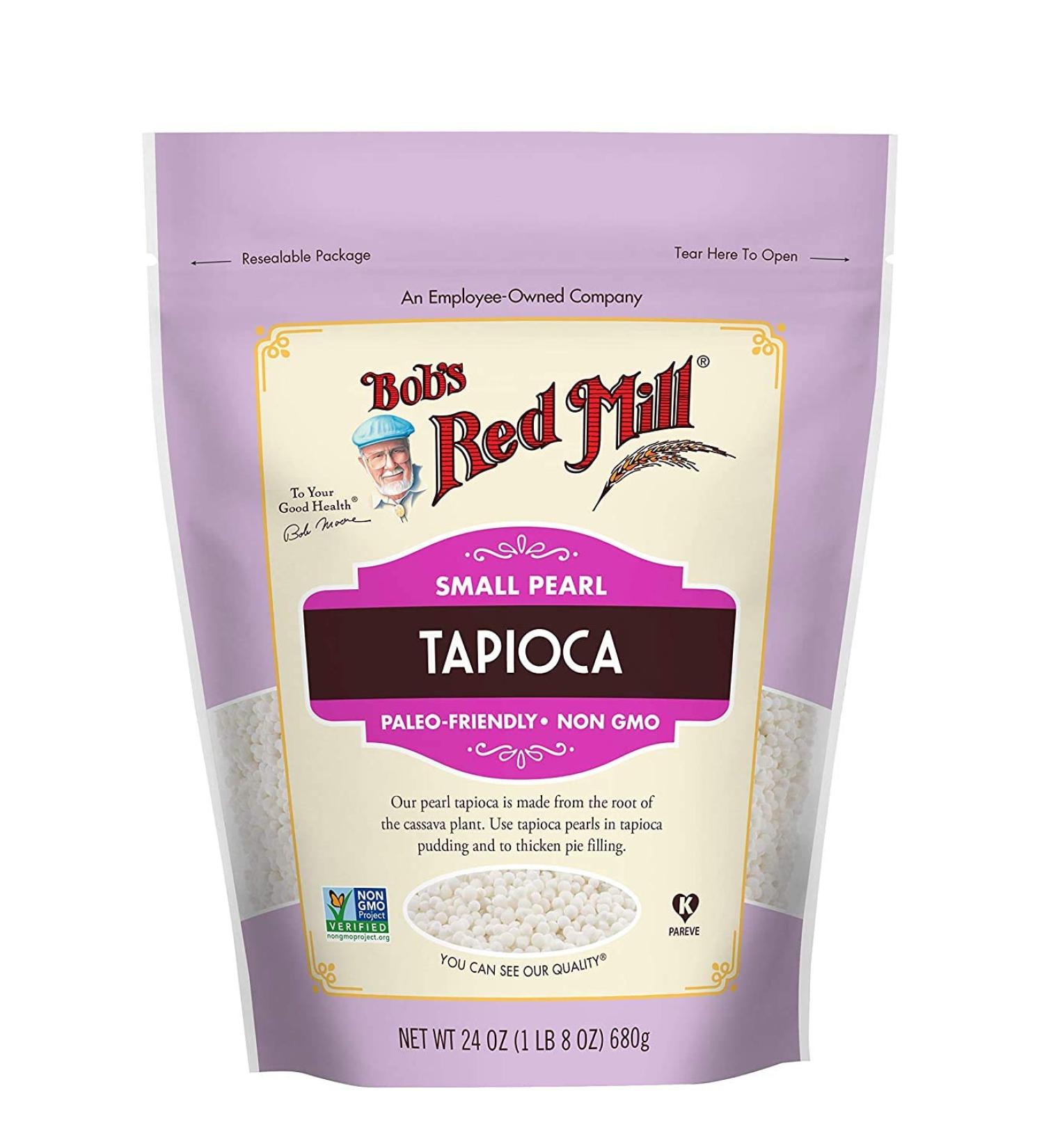 Bob's Red Mill Small Pearl Tapioca - 24 Oz - Pack Of 3 - Buy Online on GoSupps.com