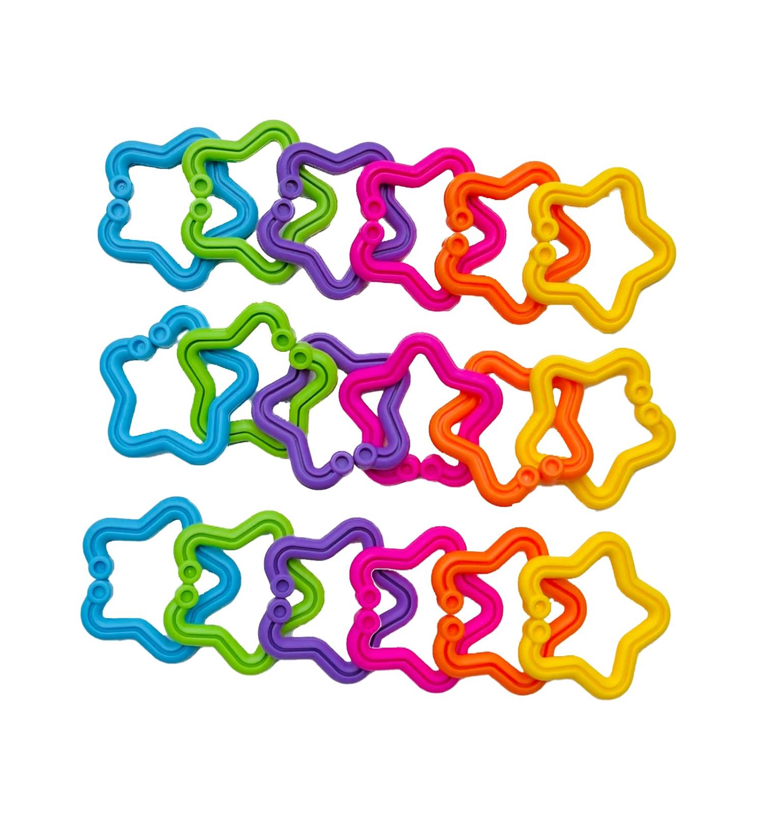 Buy BPA-Free Warelt Cake Fairy Stroller Chain & Bite Ring for Babies - Ideal Gripping Toy Keychain & On-the-Go Neon Accessory - Buy Online on GoSupps.com