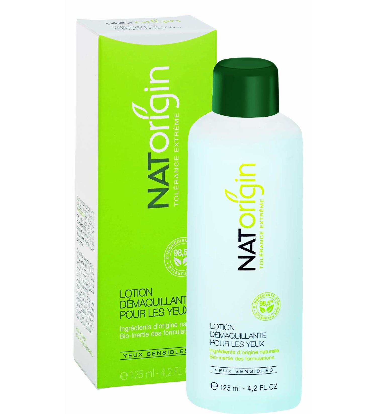 NATorigin Eye make-up remover 125ml lotion (water base - blue)