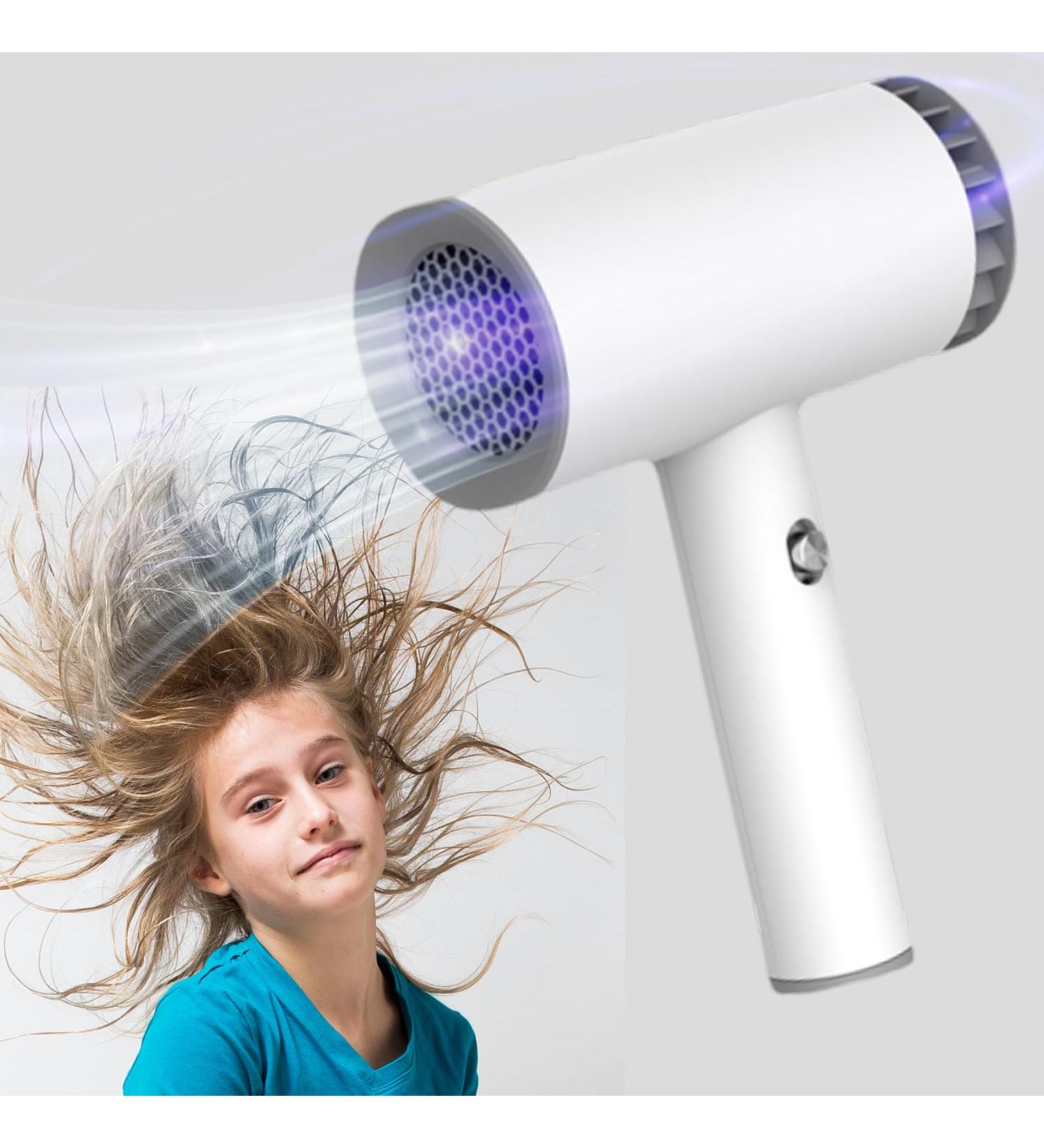 Cordless Hair Dryer Professional Hair Dryers for Women High Speed Blow Dryer 2000mAh Battery Design Portable Fast Dry Hair Dryers for Home Travel Hotel - Buy Online on GoSupps.com