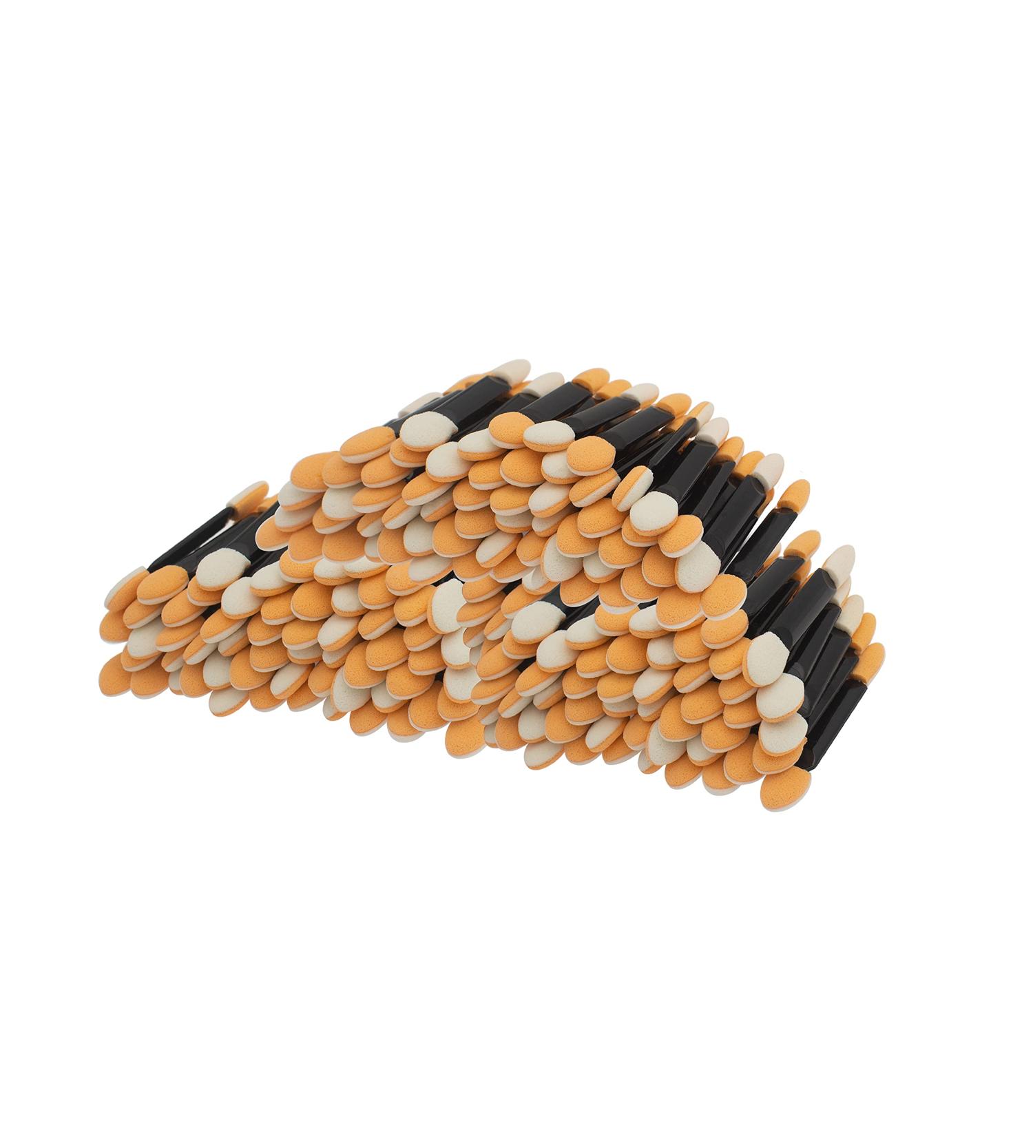 150 PCS Disposable Eyeshadow Brush Eyeshadow Applicators Sponge Eye Shadow Brush Disposable Dual Sides Eye Shadow Sponge Eye Makeup Applicators(Black) - Buy Online on GoSupps.com