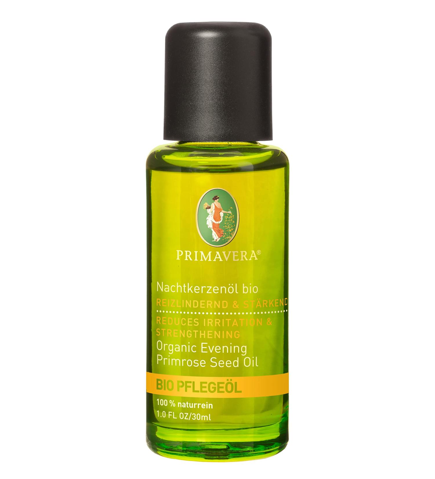Primavera Evening Primrose Oil 2x30ml | Organic Moisturizing & Calming Aroma Oil - Vegan Natural Cosmetics - Buy Online on GoSupps.com
