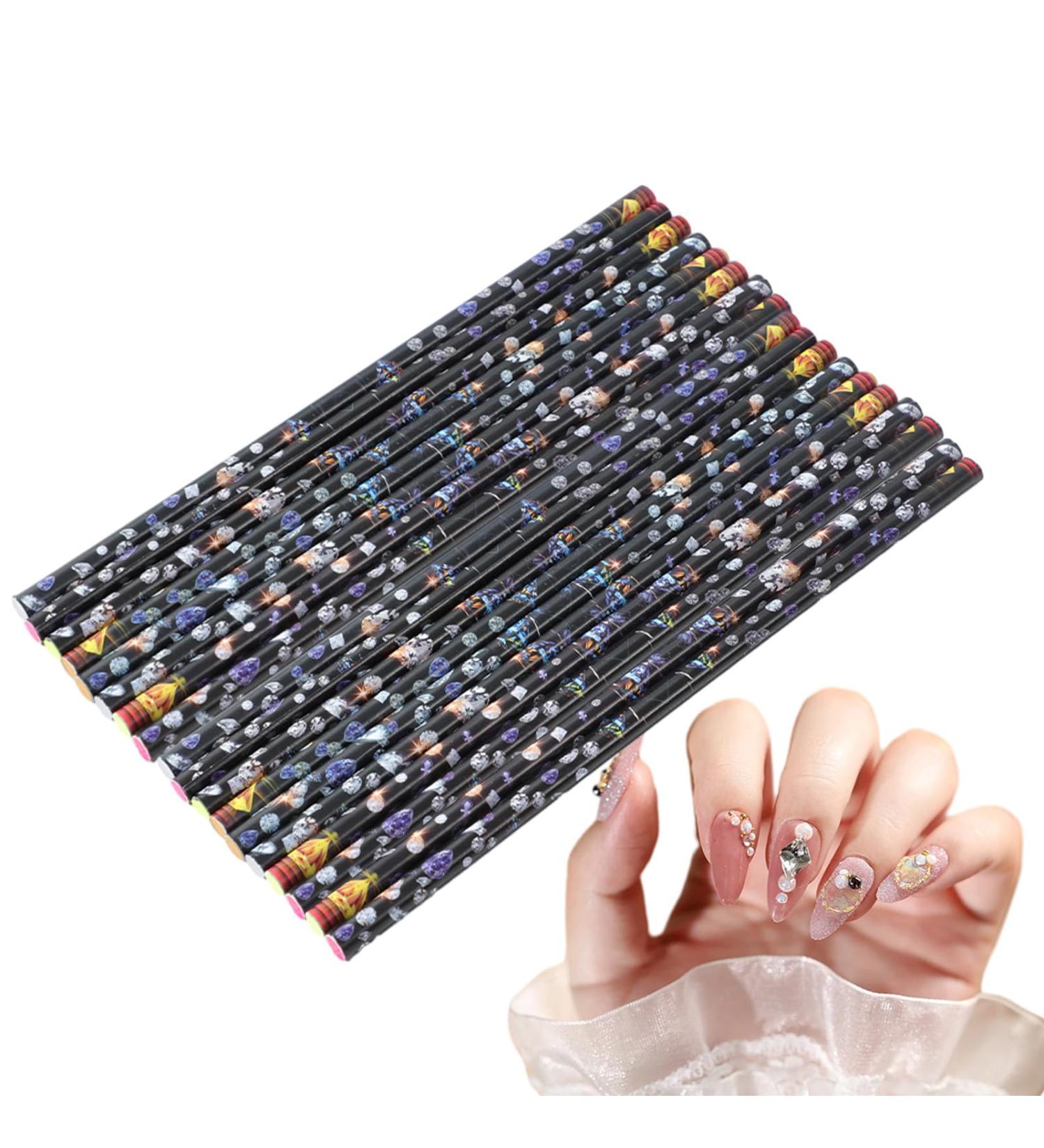 Rhinestone Picker Tool Rhinestone Pickup - Gem Pick up Tool for Nails Crafts Makeup Face Clothes Shoes Handle Manicure Rhinestone Applicator Pochy - Buy Online on GoSupps.com