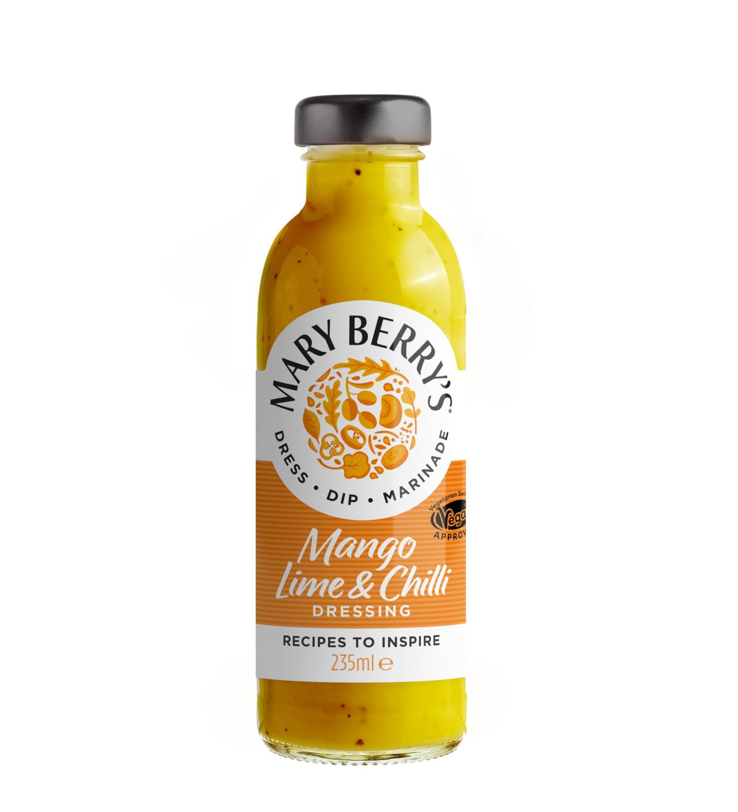Rh Amar And Co Ltd Mary Berrys Mango Lime en Chili Dressing 235 ml