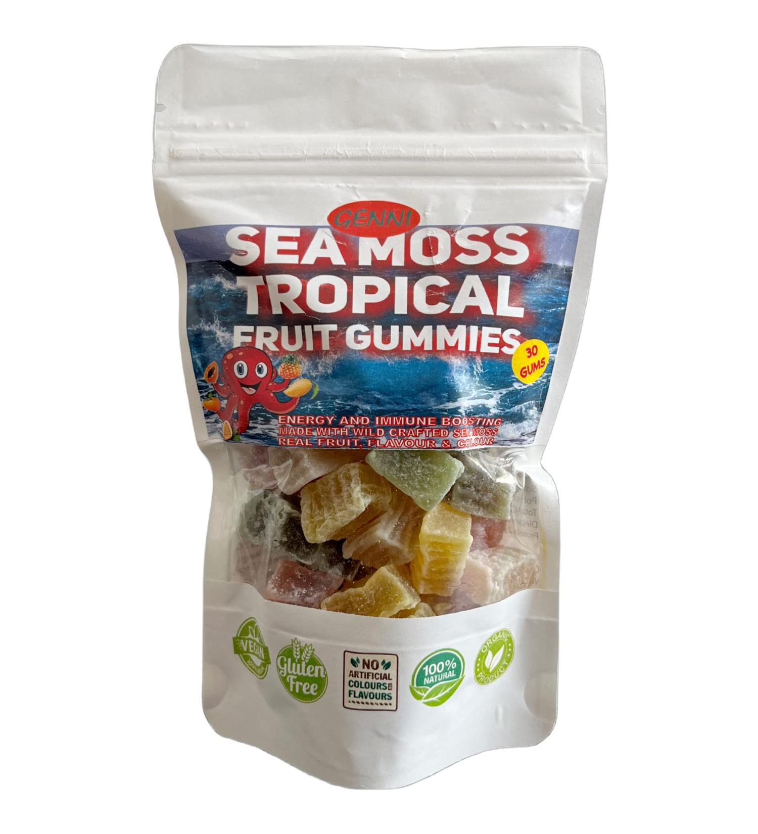 Sea moss Gummies Tropical Fruit small - Buy Online on GoSupps.com
