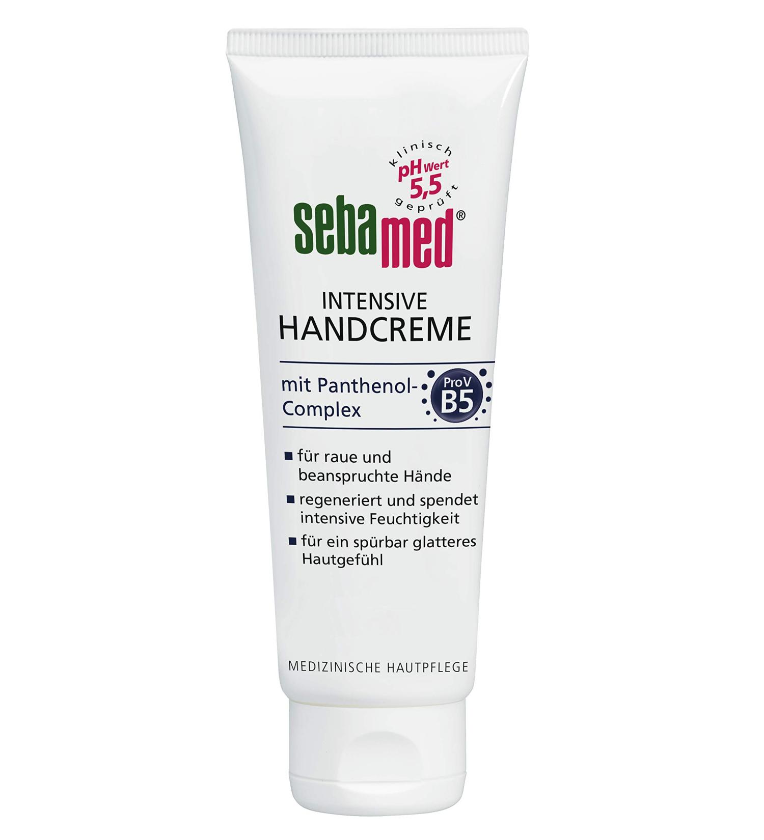 Sebamed Intensive Hand Cream with Panthenol Complex - 6 Pack (6x75ml) for Rough Stressed Hands | Intense Moisture & Regeneration - Buy Online on GoSupps.com