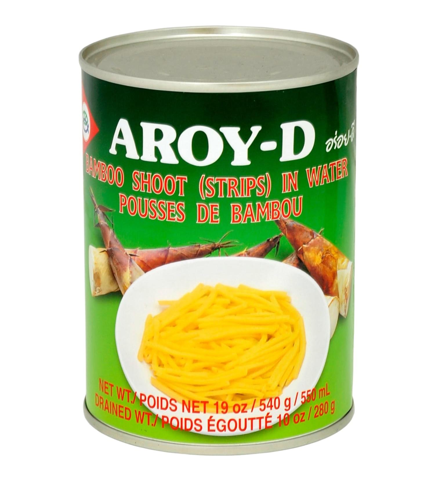 AROY-D Pousses de Bambou Lamelles 0.54 kg 1 Unit 540 g (Lot de 1) - Buy Online on GoSupps.com