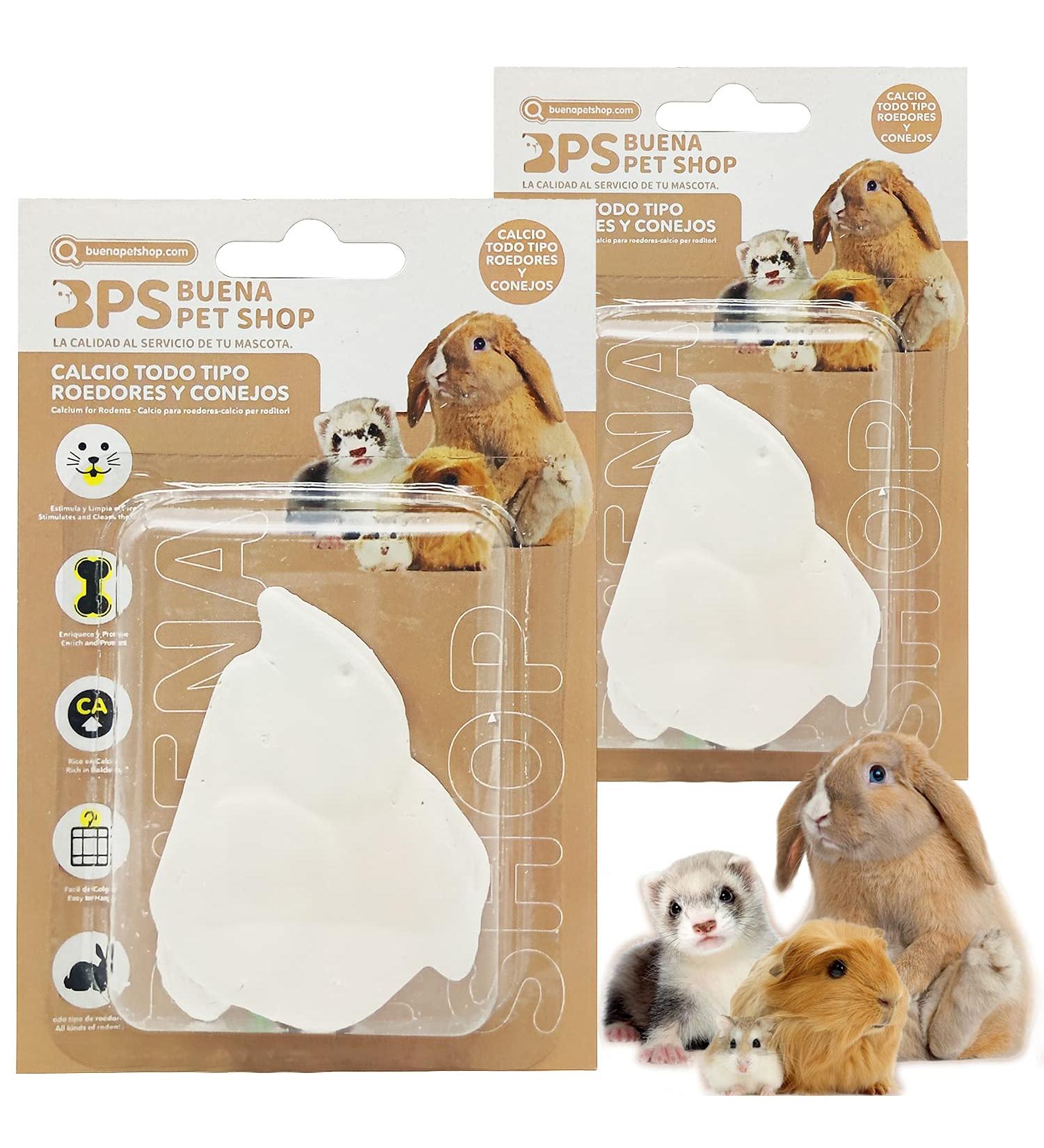 BPS 2X Calcium Block for Rabbits and Rodents Teeth Grinding Natural Calcium Block Basic Supplement BPS-4128 * 2 - Buy Online on GoSupps.com