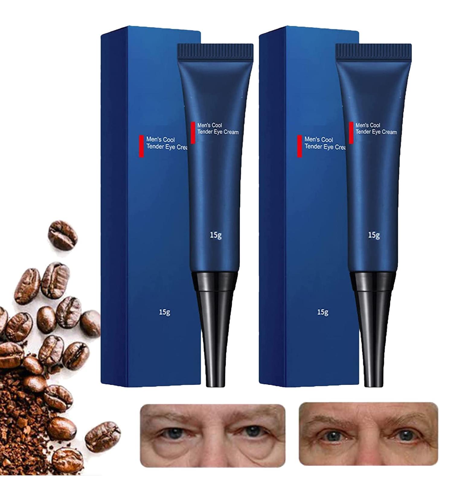 2pcs Peptide Lifting Eye Gel for Men - Anti-Aging & Moisturizing Eye Cream - Buy Online on GoSupps.com