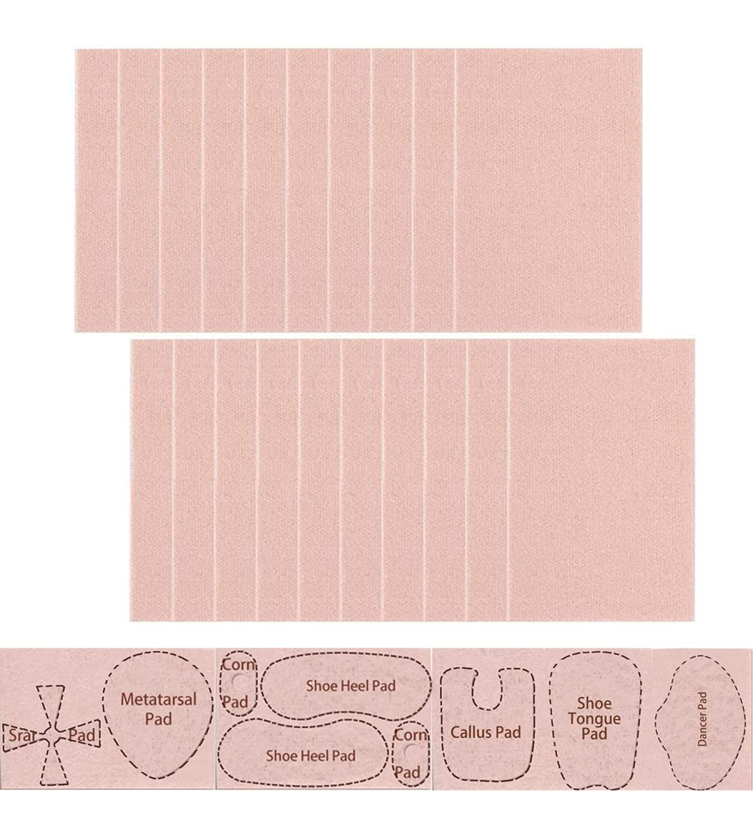 Moleskin Blister Prevention Padding for Feet - 20 Sheets | Blister Pads for Shoes & Boots | Reduce Friction Pain | Hiking & Outdoor Activities (Lint-Free) - Buy Online on GoSupps.com