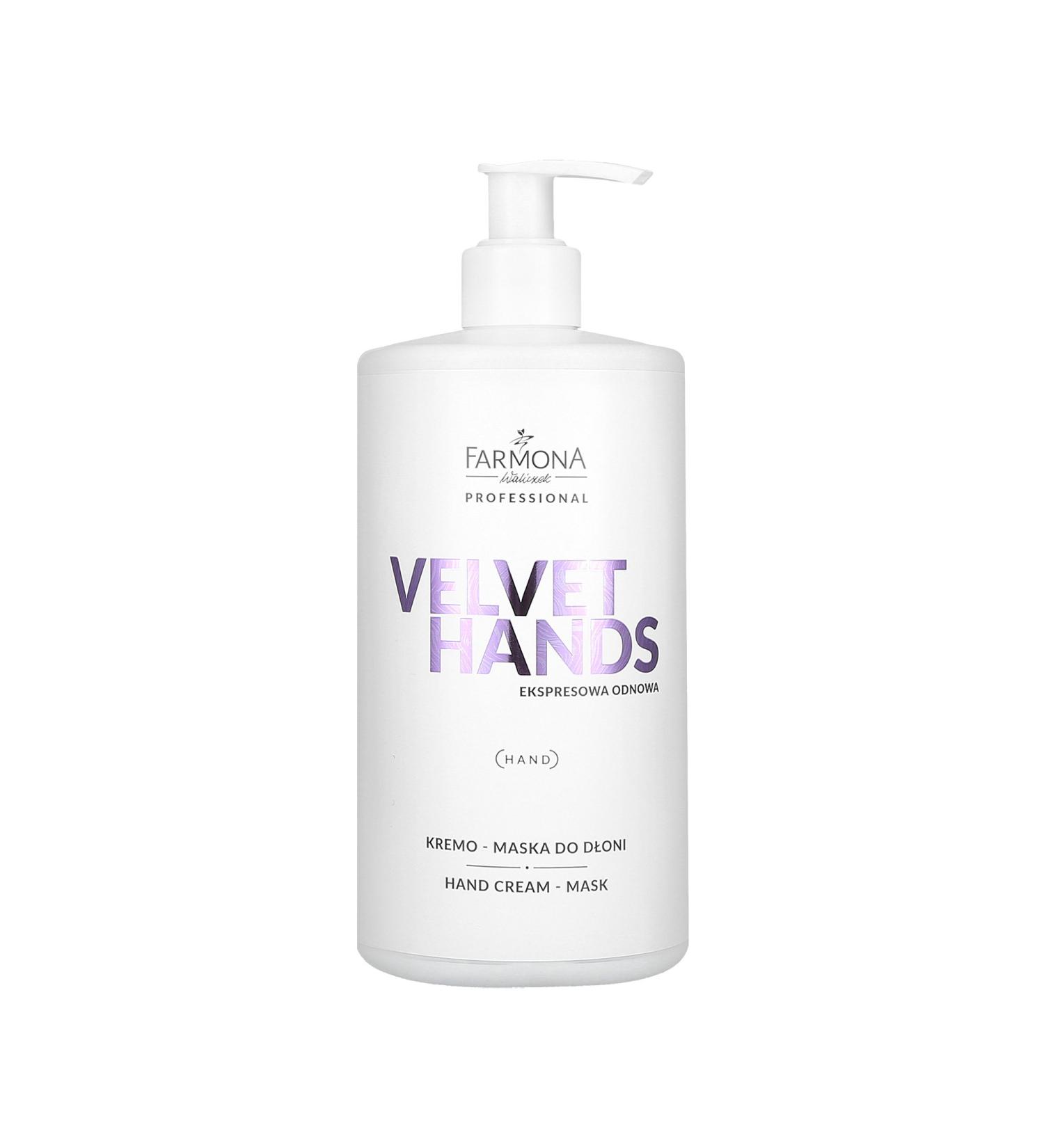 FARMONA Velvet Hands Cream for hands lilies and purple 500 ml
