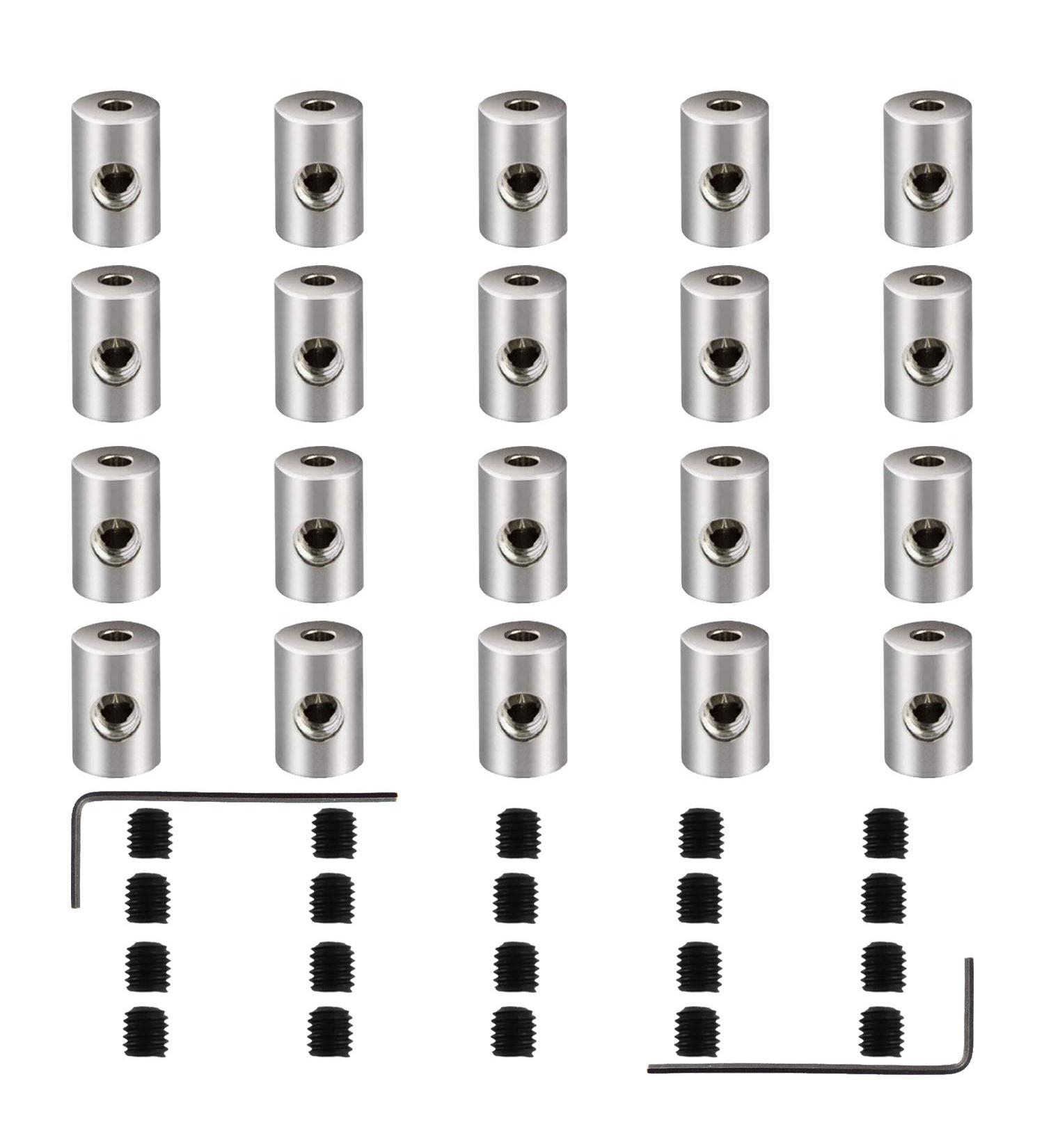 BEADNOVA Locking Pin Keeper Back (20pcs) for Hat, Backpack, Label Pins - Jewelry Making Back with Allen Wrench - Buy Online on GoSupps.com