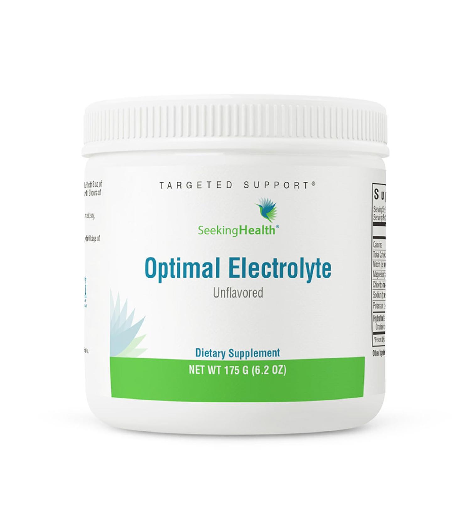 Buy Seeking Health Optimal Electrolyte Powder - Unflavored Vegan Energy & Hydration Support (30 Servings - Buy Online on GoSupps.com