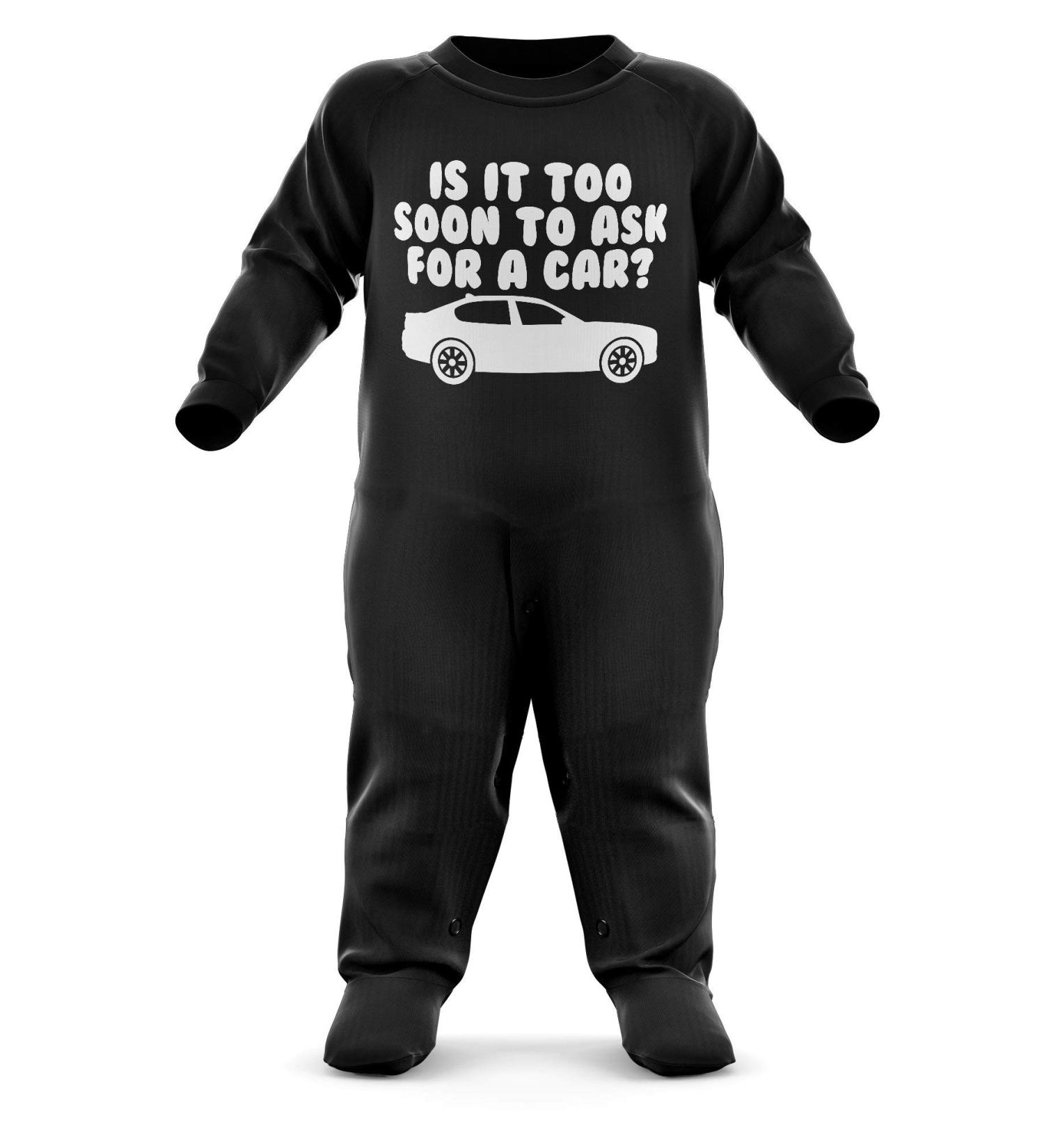 Car Baby Romper - Funny Car Babygrow Suit for Christmas Birthday - Newborn 6-12 Months Black - Buy Online on GoSupps.com