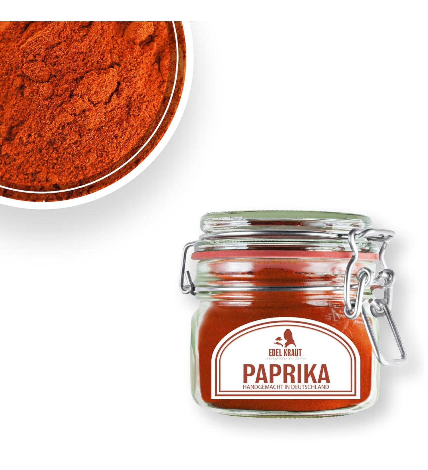Buy Organic Sweet Paprika 125g - Premium Noble Herb - 100% Natural Additive-Free Paprikapulver | International Shipping Available - Buy Online on GoSupps.com