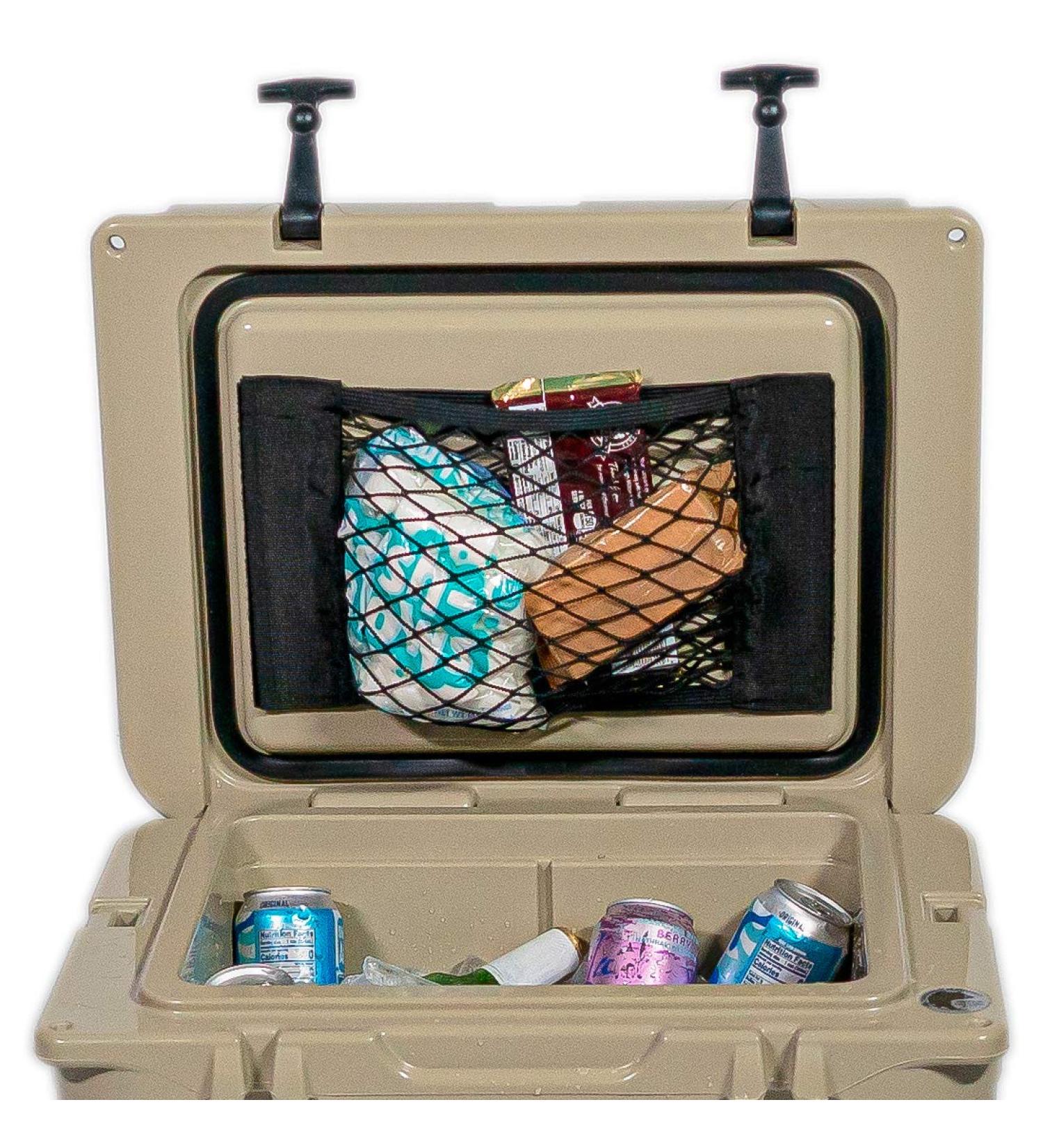 Dry Storage Cooler Net | Compatible with Yeti, Coleman, Igloo, Lifetime | Organize Your Ice Chest with Cooler Lights and Accessories | Medium Size - Buy Online on GoSupps.com