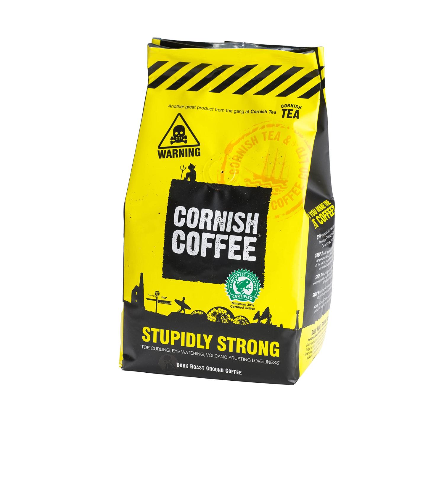 Cornish Coffee Stupidly Strong Ground Coffee (227g)