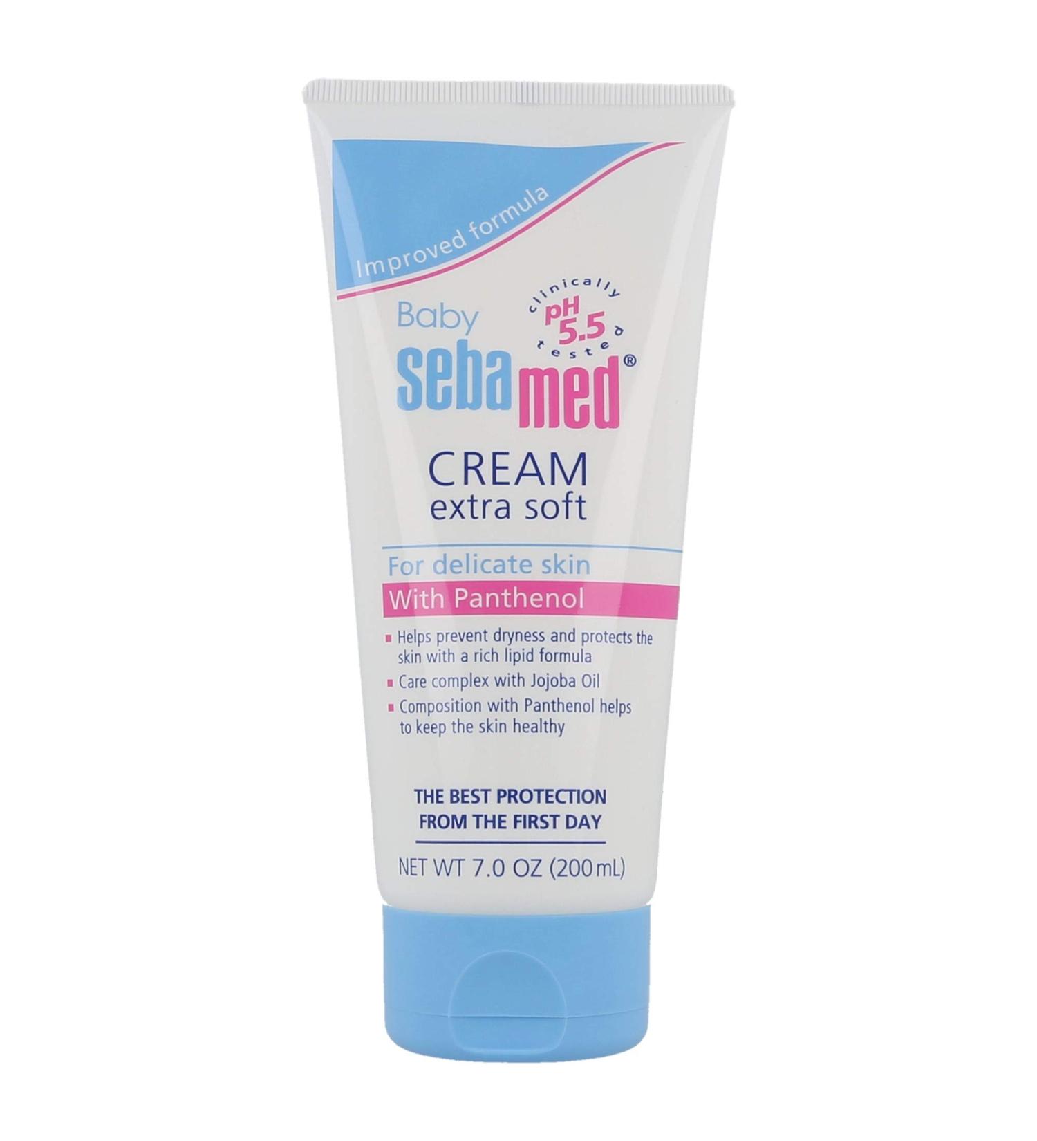 Sebamed Baby Diaper Rash Cream 200ml (7oz) - Skin-friendly Protection - Buy Online on GoSupps.com