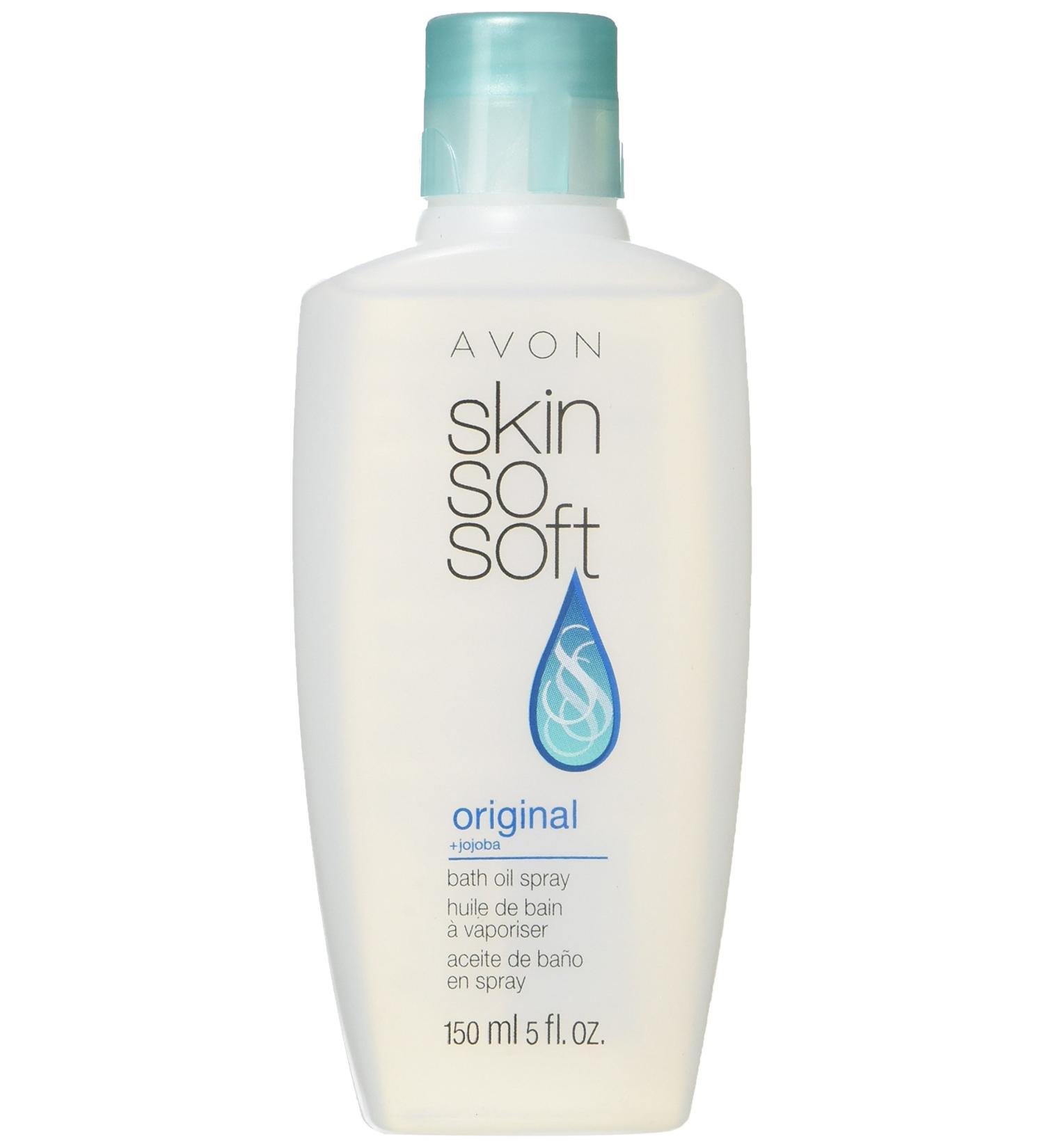 Avon Skin So Soft Original Bath Oil Spray with Pump 5oz - Moisturizing Body Oil - Buy Online on GoSupps.com