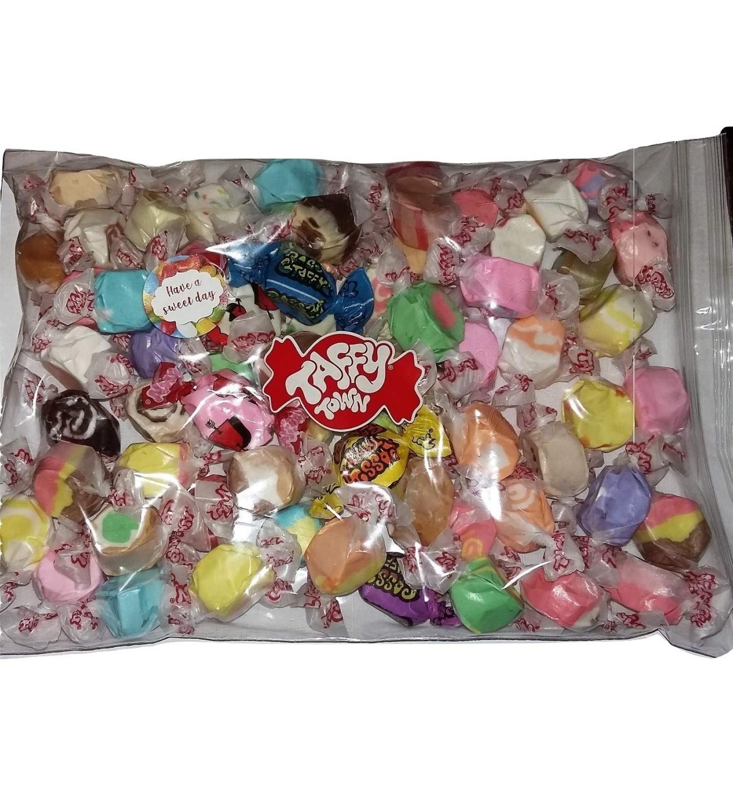 Assorted salt water taffy "HAVE A SWEET DAY" 500g bag