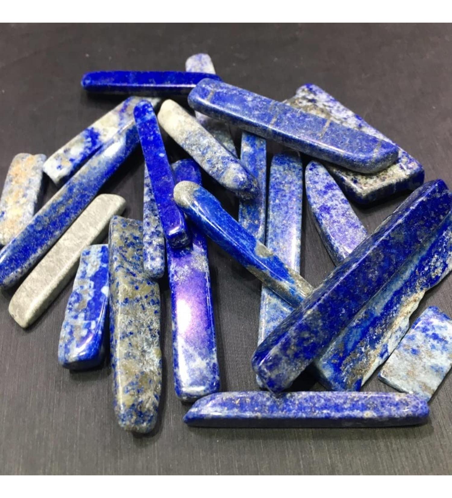 CrystalDecoration 100g Bulk Rough Natural Lapis Lazuli Stones Crystals Home Decoration dingchi Obelisk - Buy Online on GoSupps.com