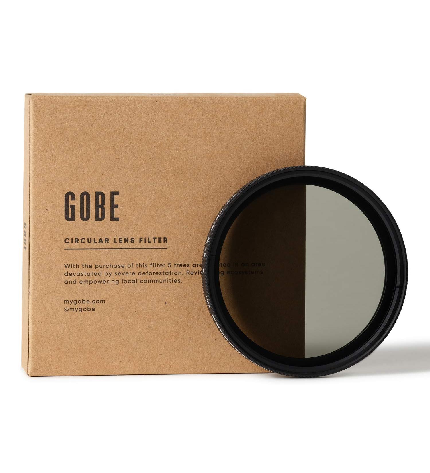 Gobe NDX 82mm Variable ND Lens Filter (1Peak) - High-Quality ND Filter for Optimal Photography Control - Buy Online on GoSupps.com
