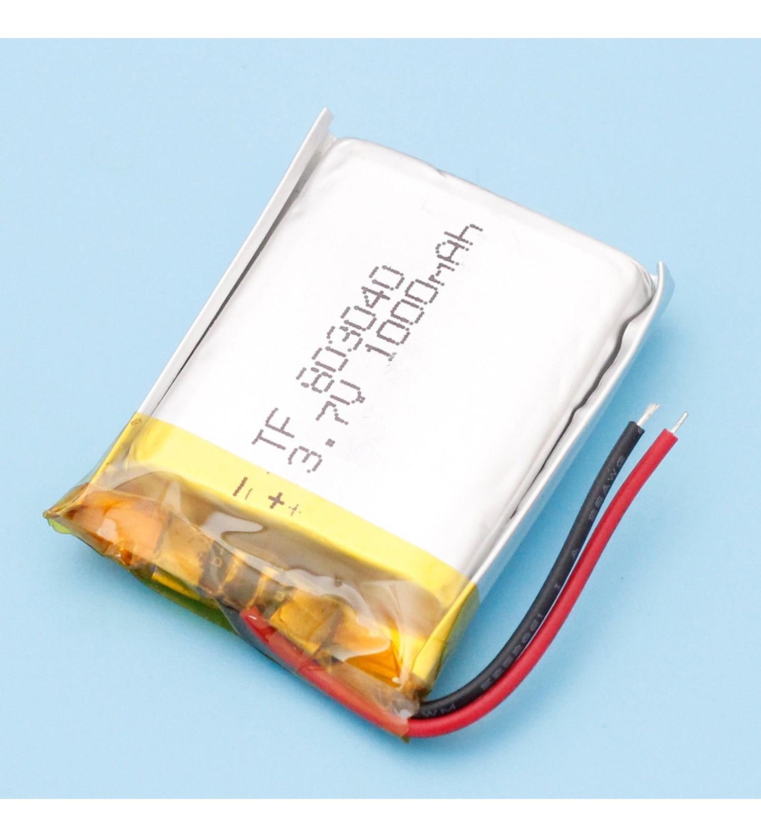 1Pcs 083040 3.7V 1000mAh Polymer Lipo Battery with PCM - Rechargeable International Shipping Available - Buy Online on GoSupps.com