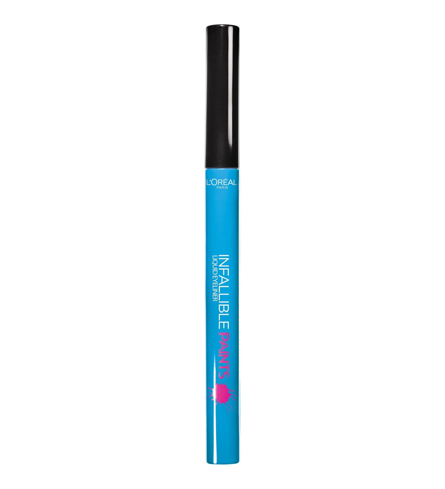 L'Or al Paris Infallible Paints Eyeliner Vivid Aqua 0.034 fl. oz. - Long-Lasting Waterproof Formula - Buy Online on GoSupps.com