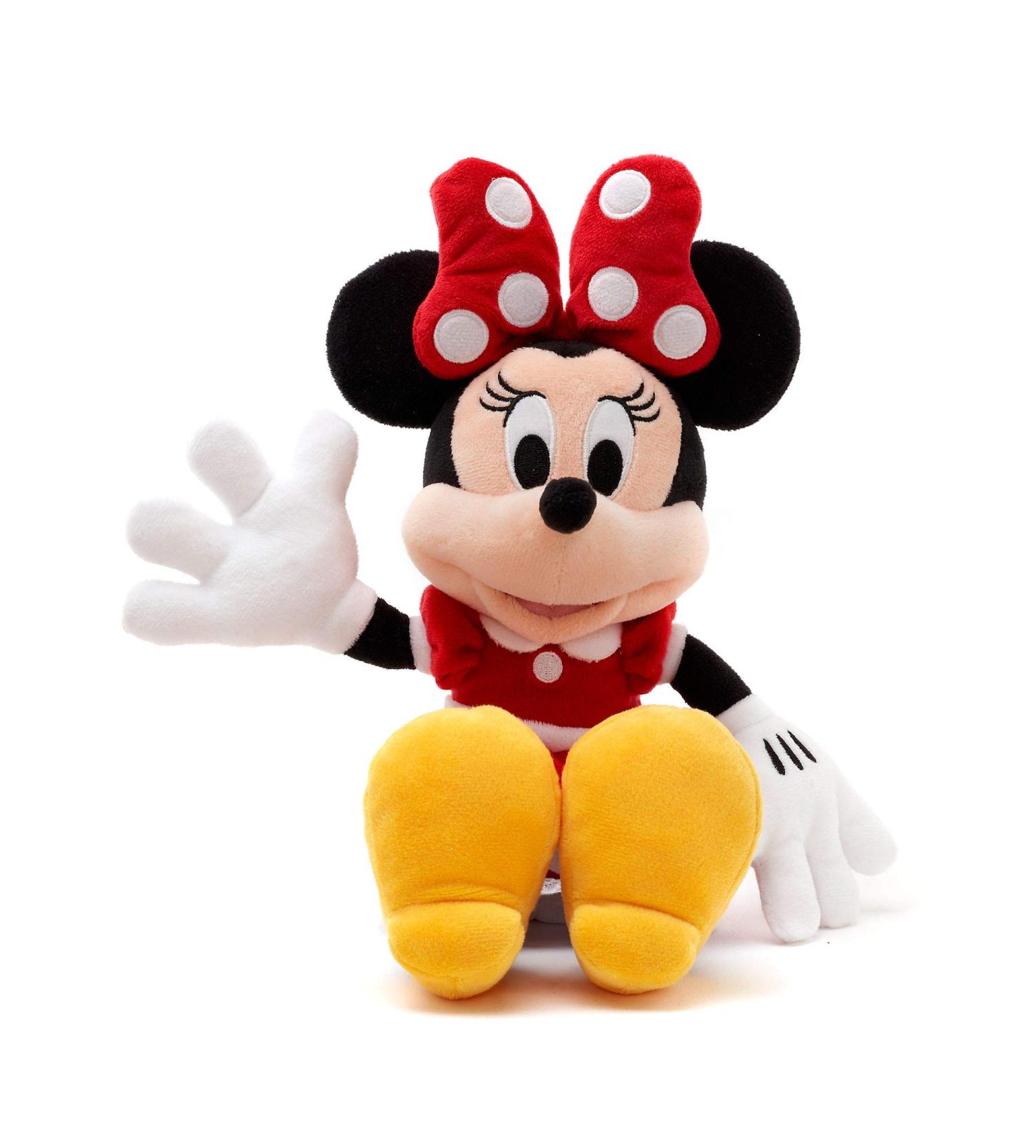 Disney Store Official Minnie Mouse Small Plush Toy - 33cm/12 Red Polka Dot Dress | Cuddly Iconic Character with Embroidered Details - Buy Online on GoSupps.com