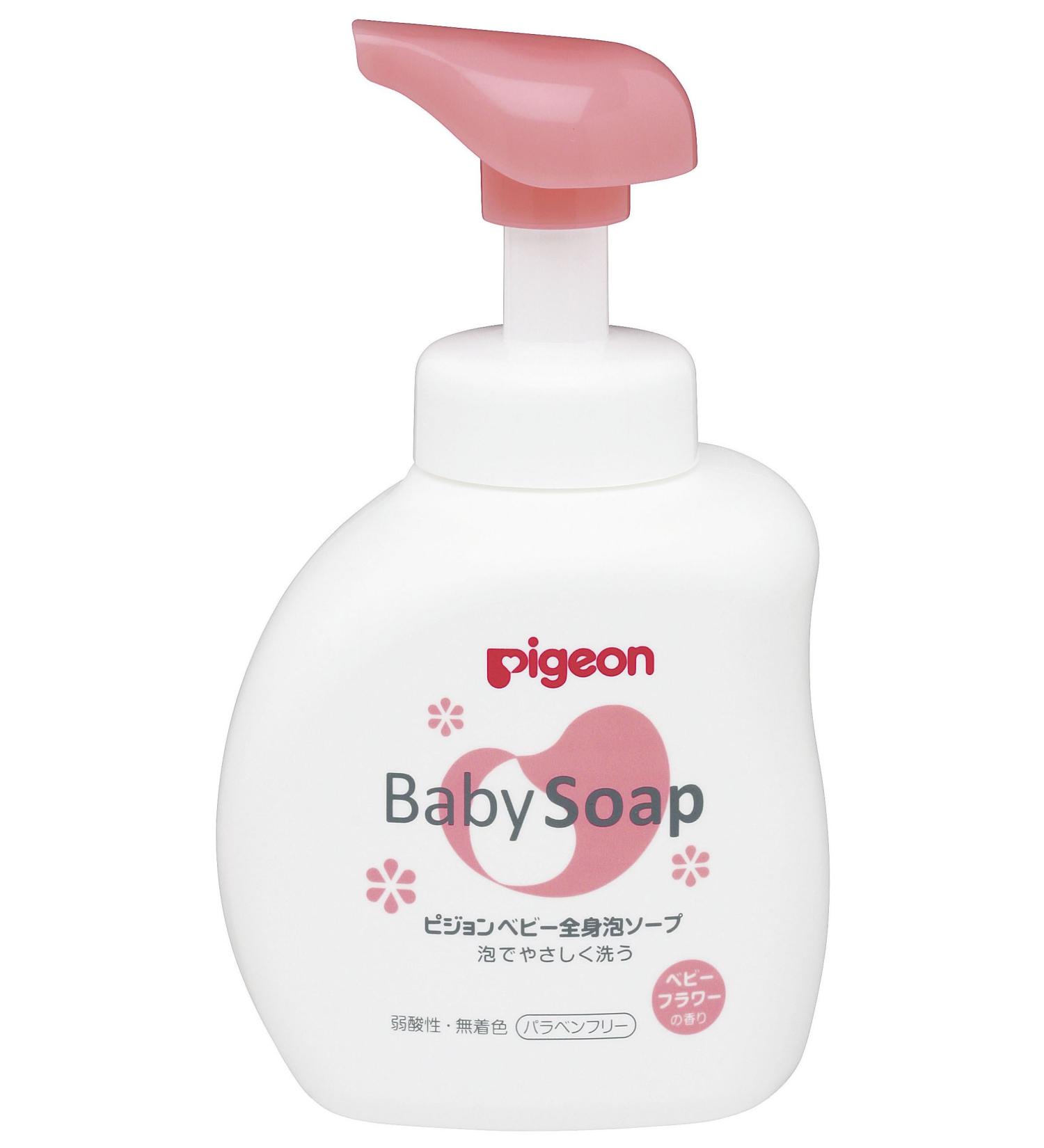  PIGEON Pigeon Baby Skin Soap - 500ml - Flower - Buy Online on GoSupps.com