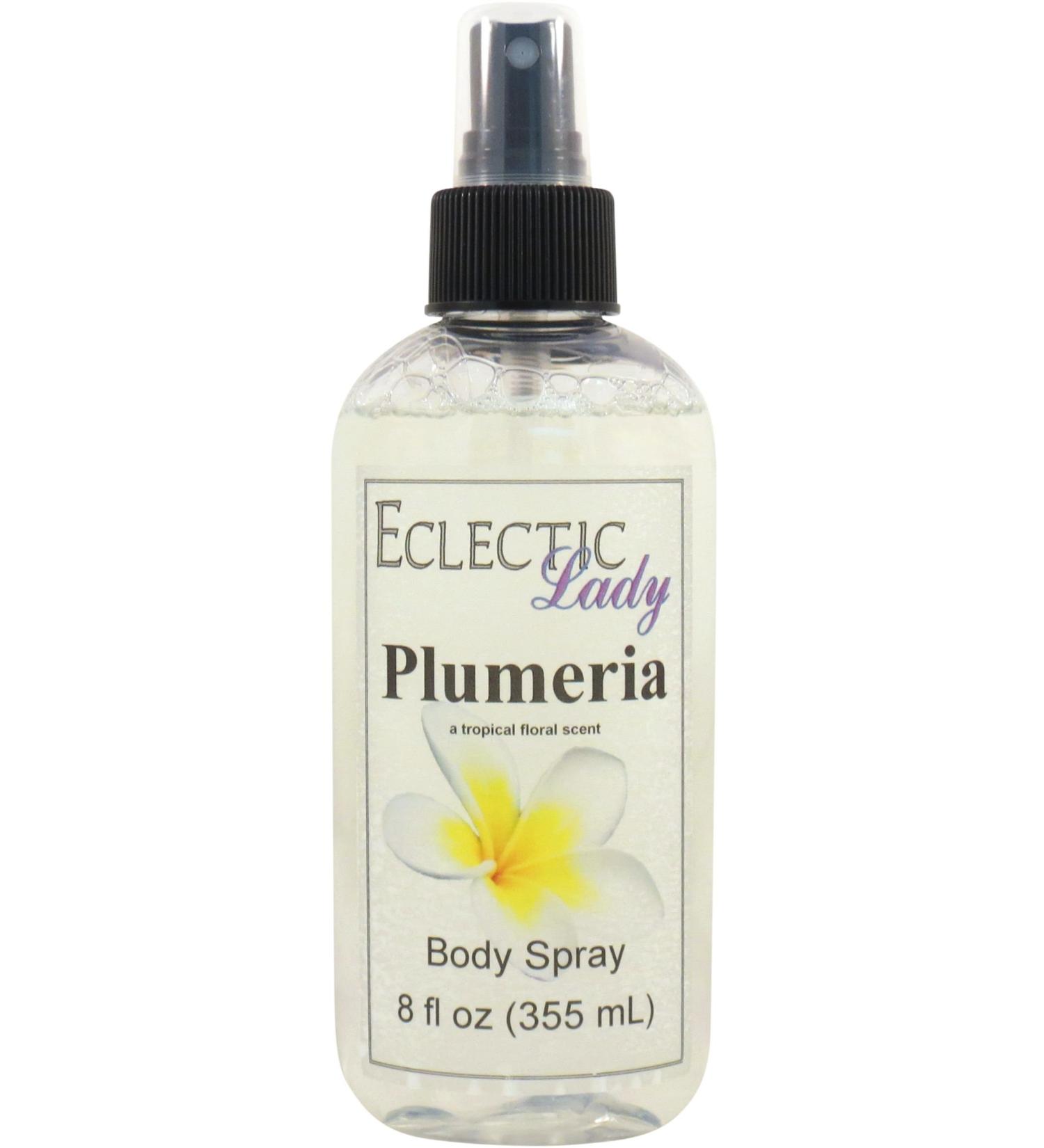 Plumeria Body Spray 8 ounces Body Mist for Women with Clean Light & Gentle Fragrance Long Lasting Perfume with Comforting Scent for Men & Women Cologne with Soft Subtle Aroma For Daily Use 8 Fluid Ounces - Buy Online on GoSupps.com