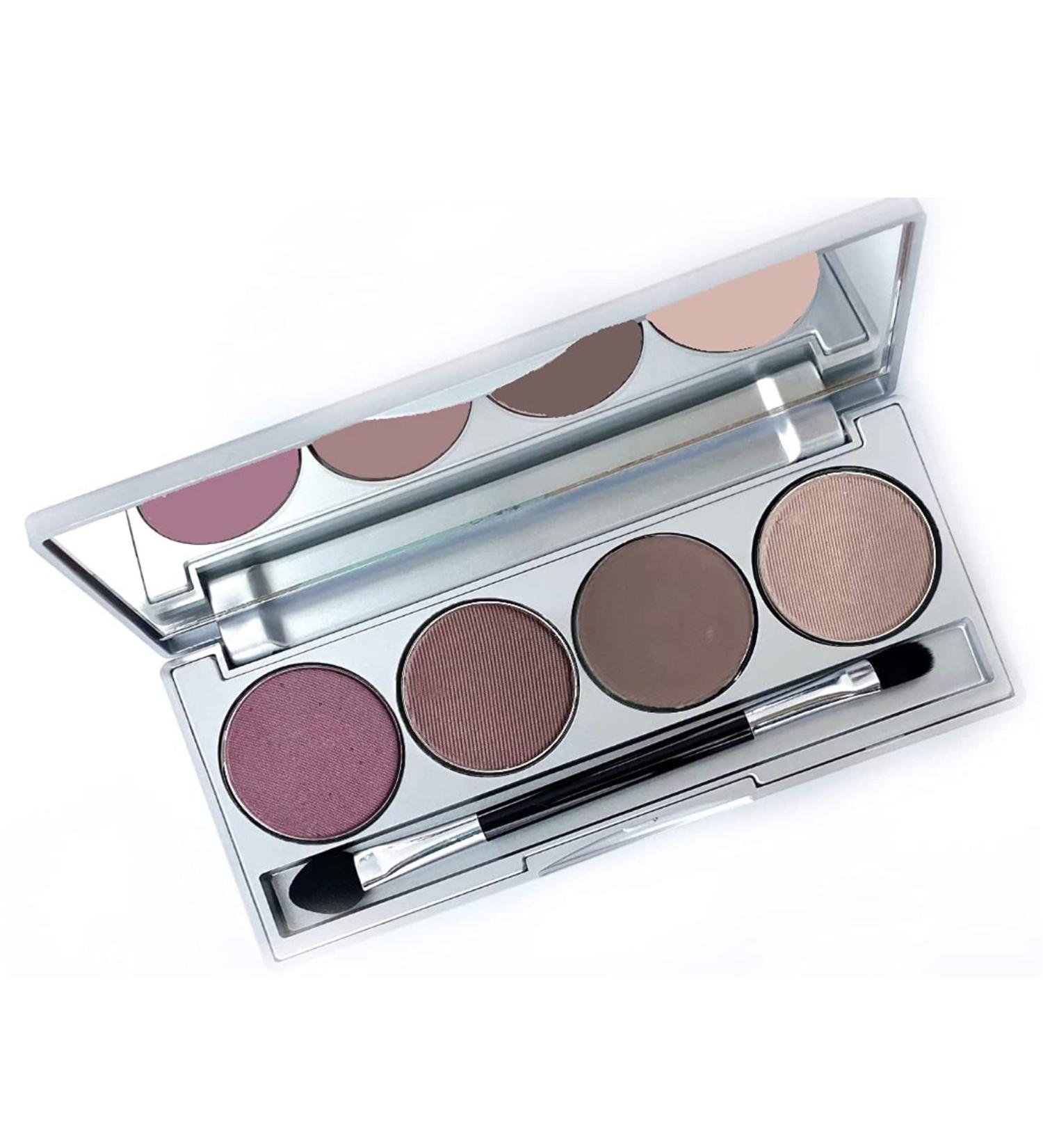 Honeybee Gardens Amethyst Glow Eye Shadow Palette - Natural, Gluten Free, Vegan & Paraben Free - Amazon Exclusive - Buy Online on GoSupps.com