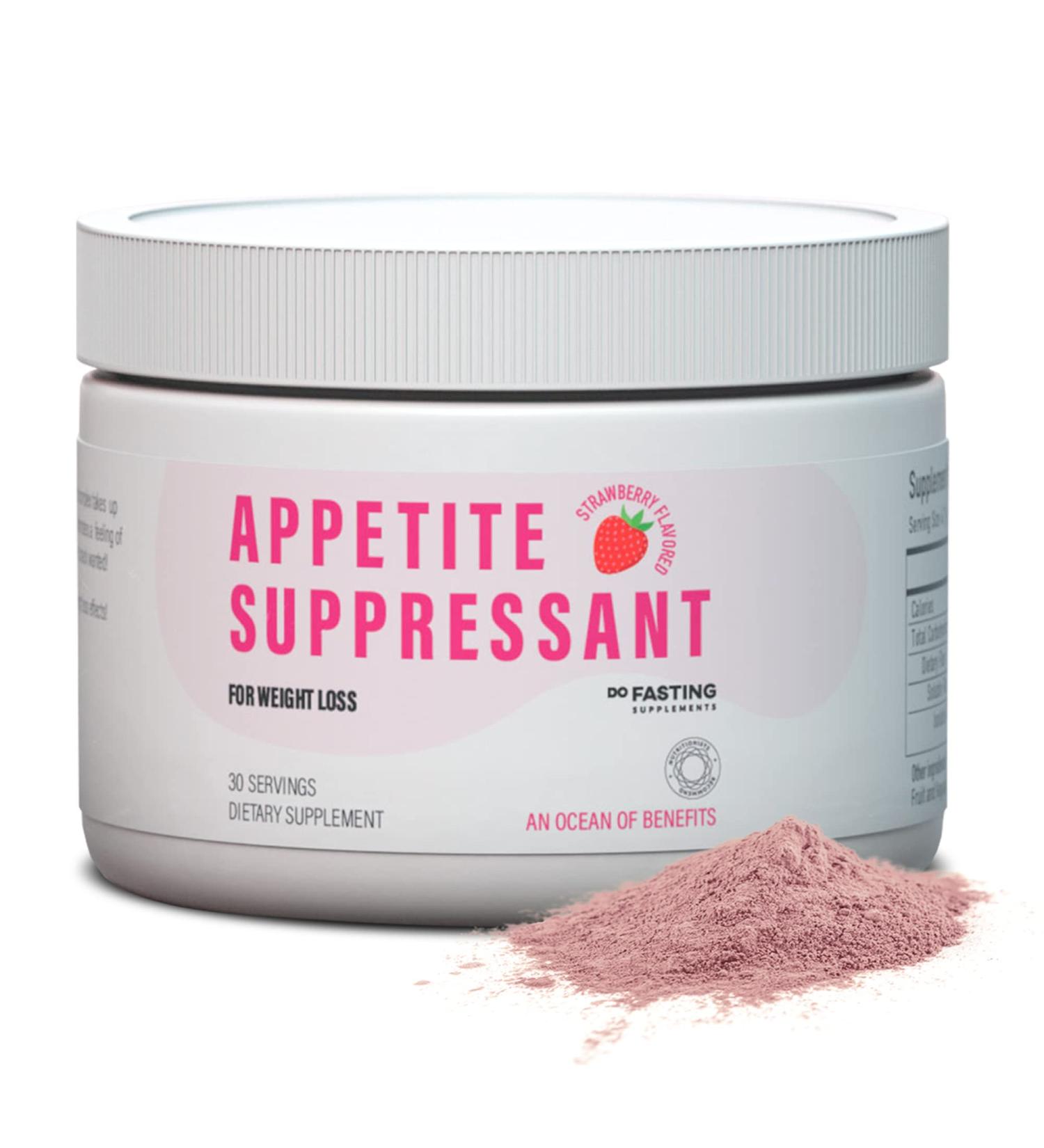 DOFASTING Fiber Supplement - Nutritional Cellulose & Konjac Root Glucomannan Powder for Intermittent Fasting | Vegan & Gluten-Free | Strawberry Flavor | 4.97 oz - Buy Online on GoSupps.com