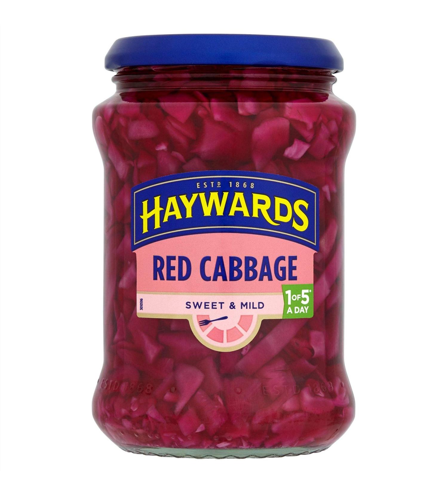 Haywards Sweet Red Cabbage - 400 g - Pack of 2
