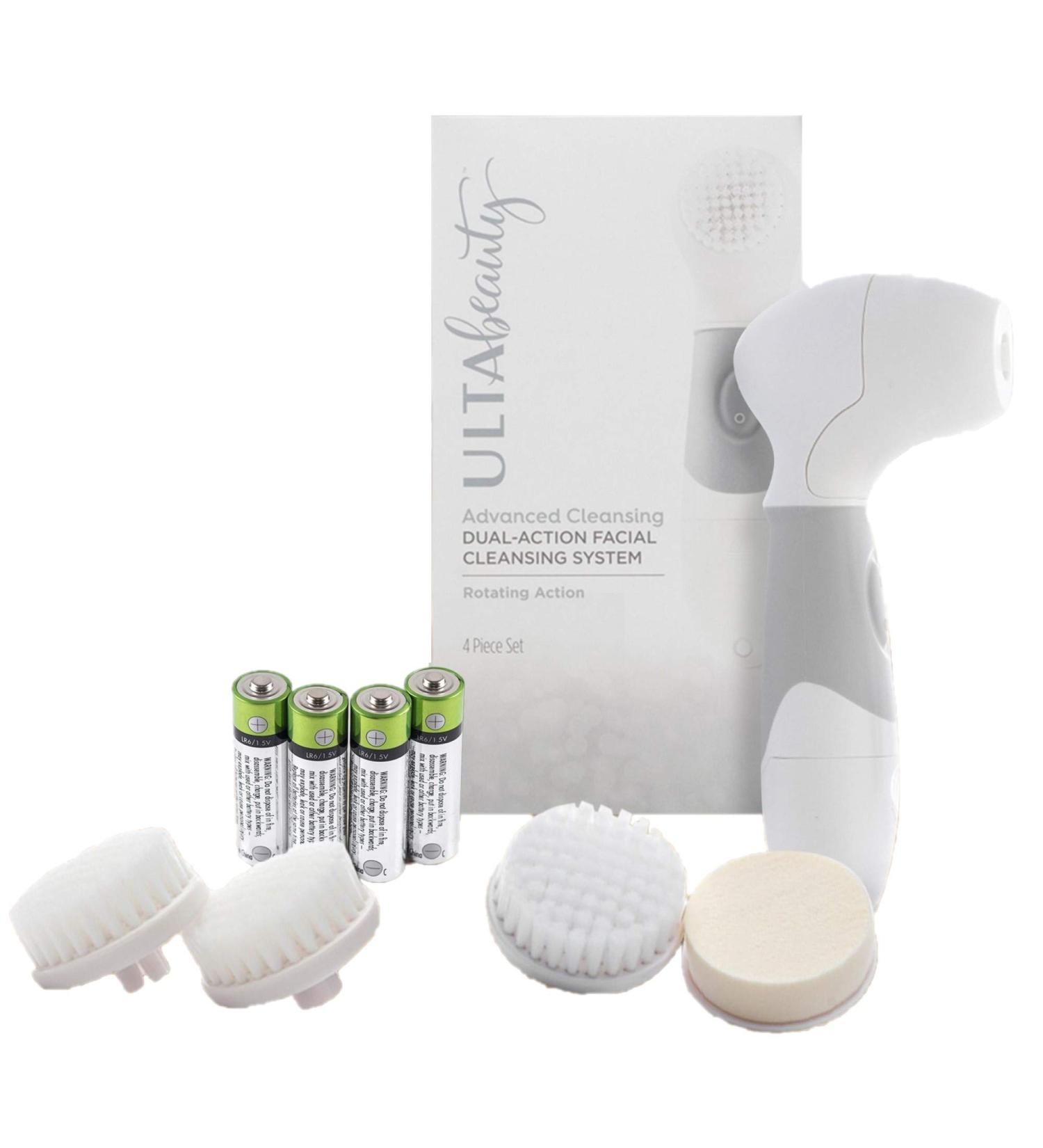 ULTA Beauty Dual-Action Facial Cleansing System with Replacement Brushes - Buy Online on GoSupps.com