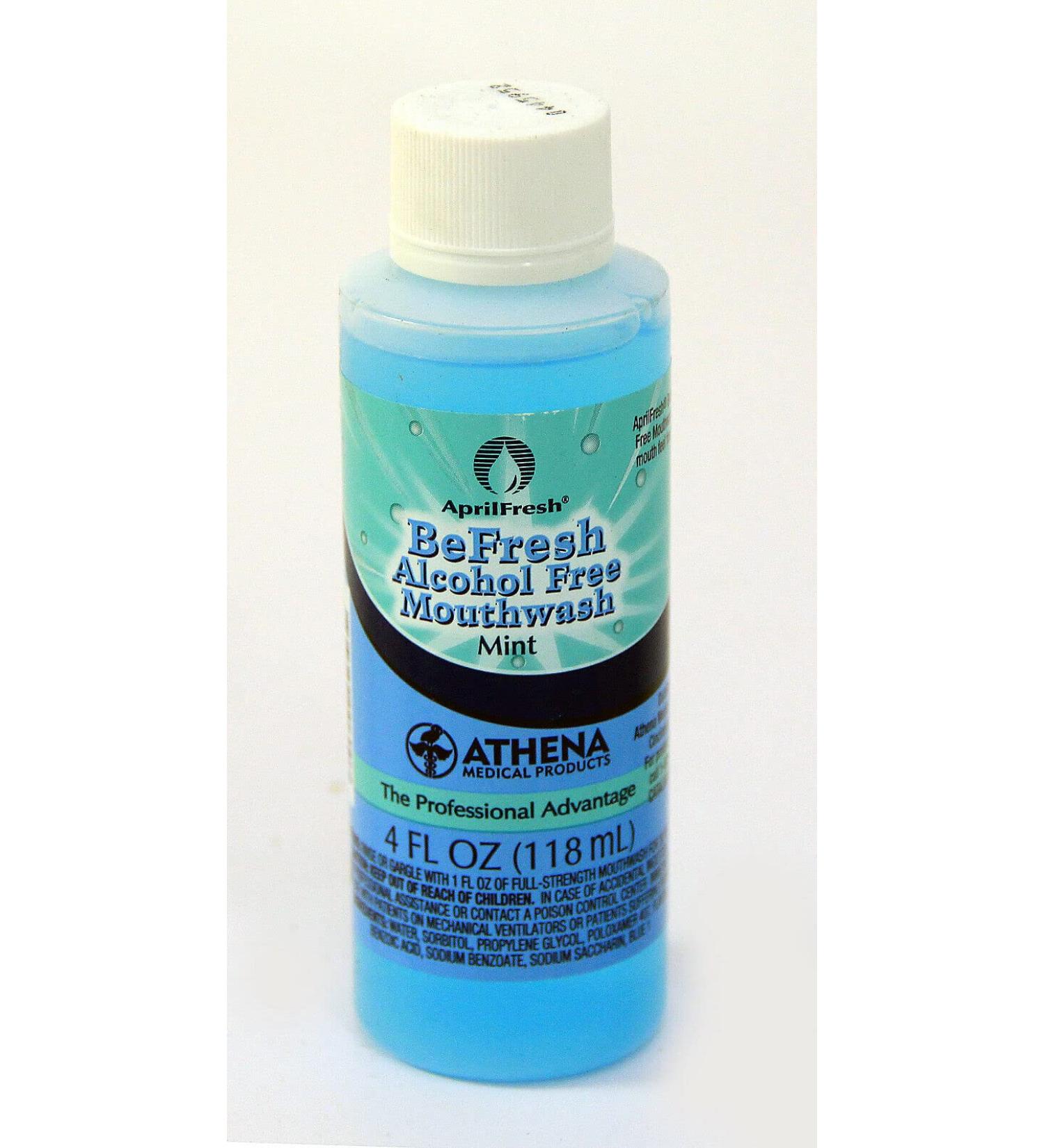 AprilFresh BeFresh Alcohol Free Mouthwash Mouth Rinse Mint 4 Oz