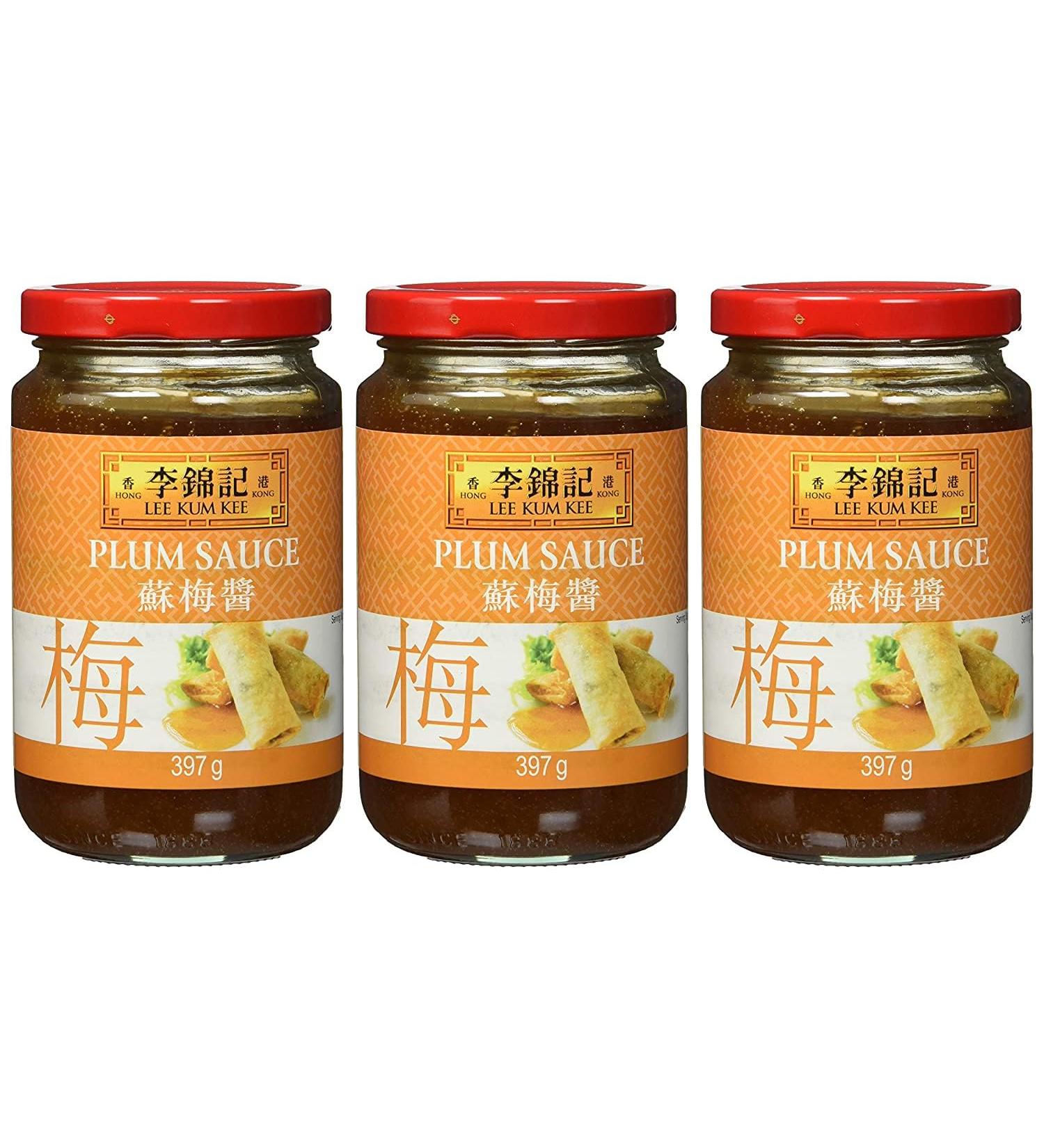  Lee Kum Kee Lee Kum Kee plum sauce 397g pack of 3 - Buy Online on GoSupps.com