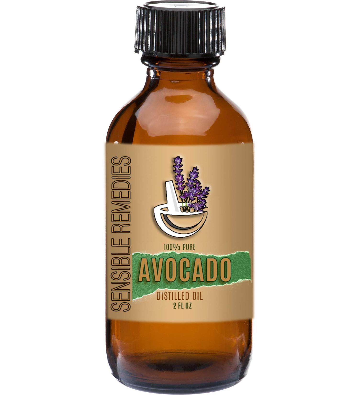 Sensible Remedies Avocado Oil 100% Pure and Natural Distilled 2 fl oz - Buy Online on GoSupps.com