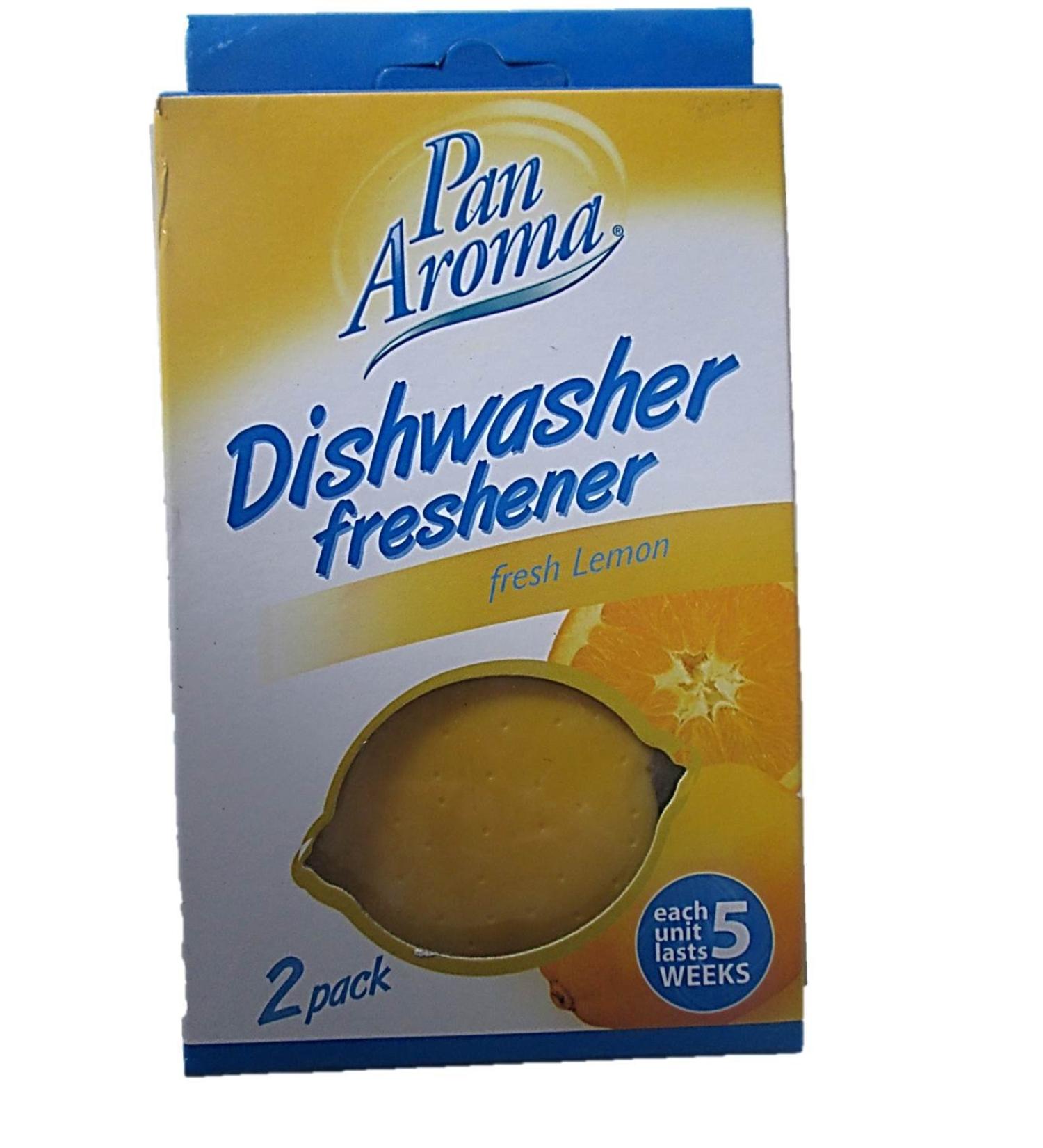 Pan Aroma 2 Lemon Dishwasher Fresheners