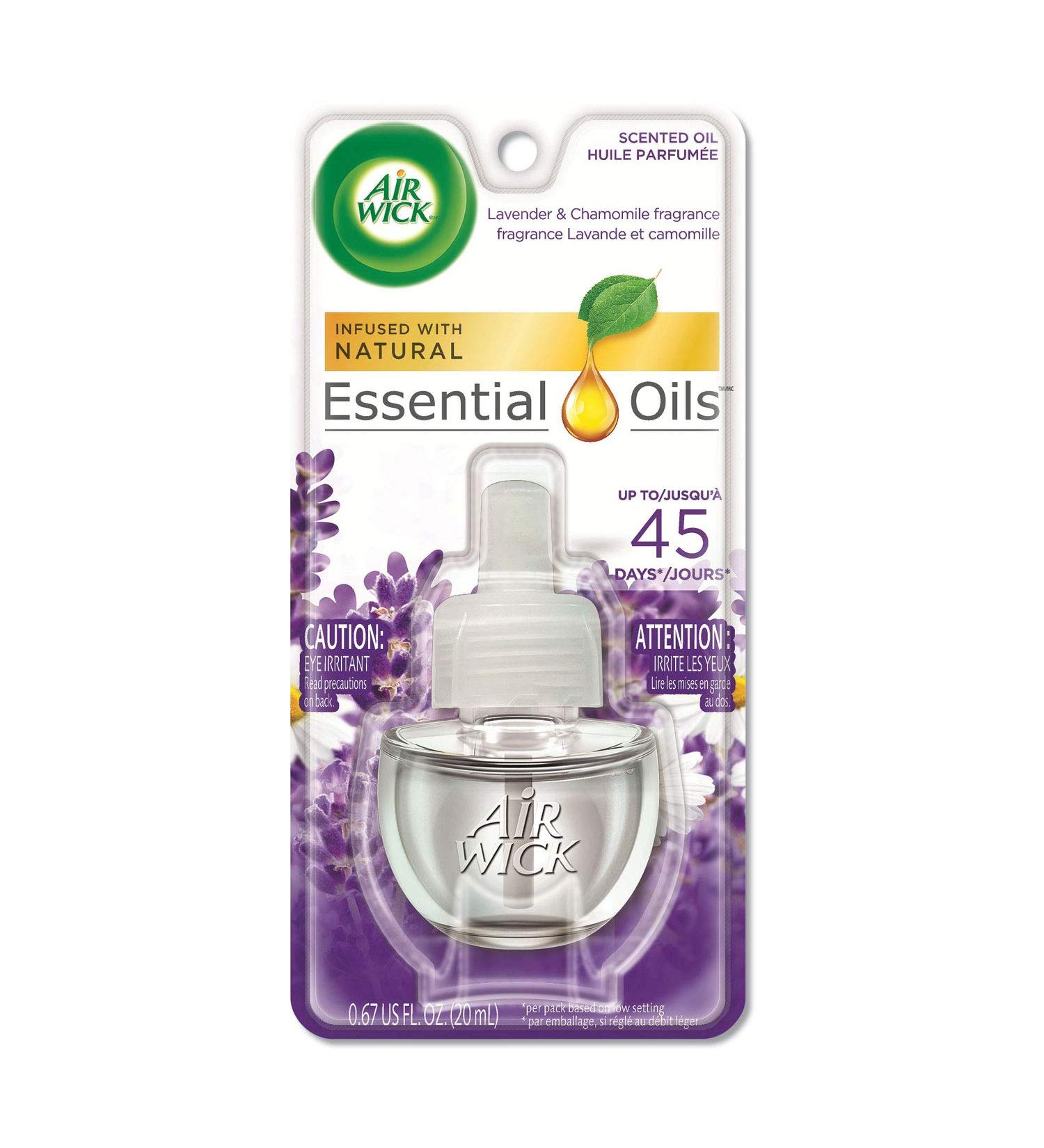 Air Wick Scented Oil Refill Lavender & Chamomile 0.67oz Air Freshener