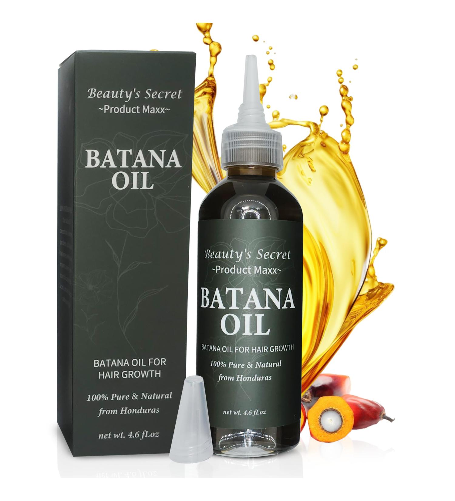Pure Batana Oil Hair Growth Serum | Cold Pressed & Unrefined | Dr. Sebi Recommended | Anti-Hair Loss | 100% Pure & Natural | Fragrance Free | Thickening Formula for Men & Women - Buy Online on GoSupps.com